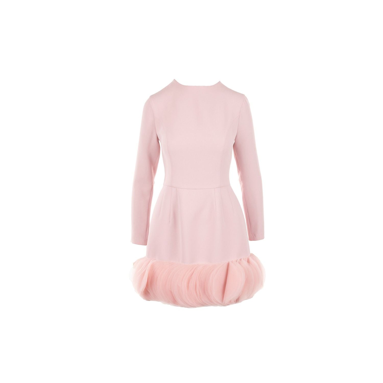 Dress Victoria - pink, long sleeves
