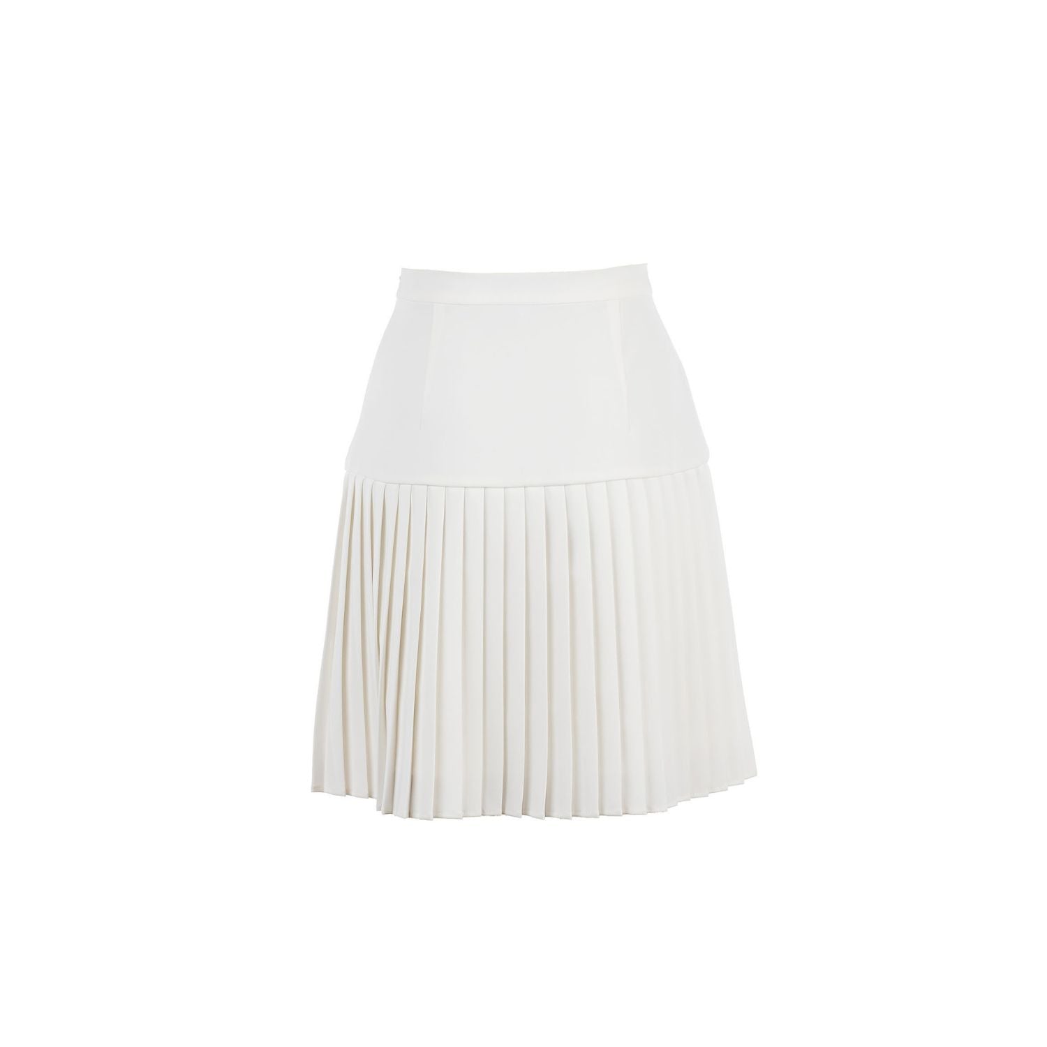 Pleated Skirt Sirly - white