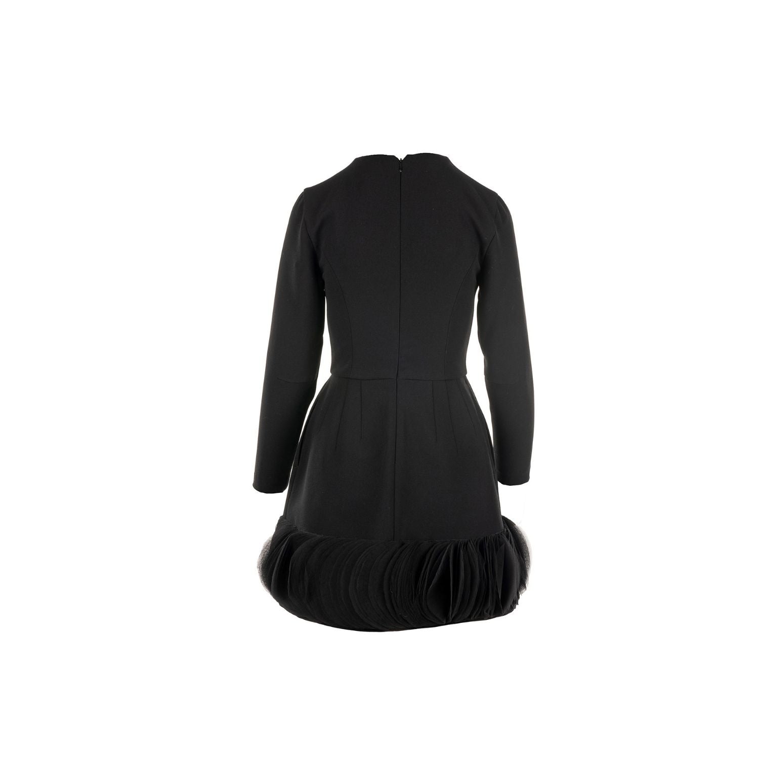 Dress Victoria - black, long sleeves