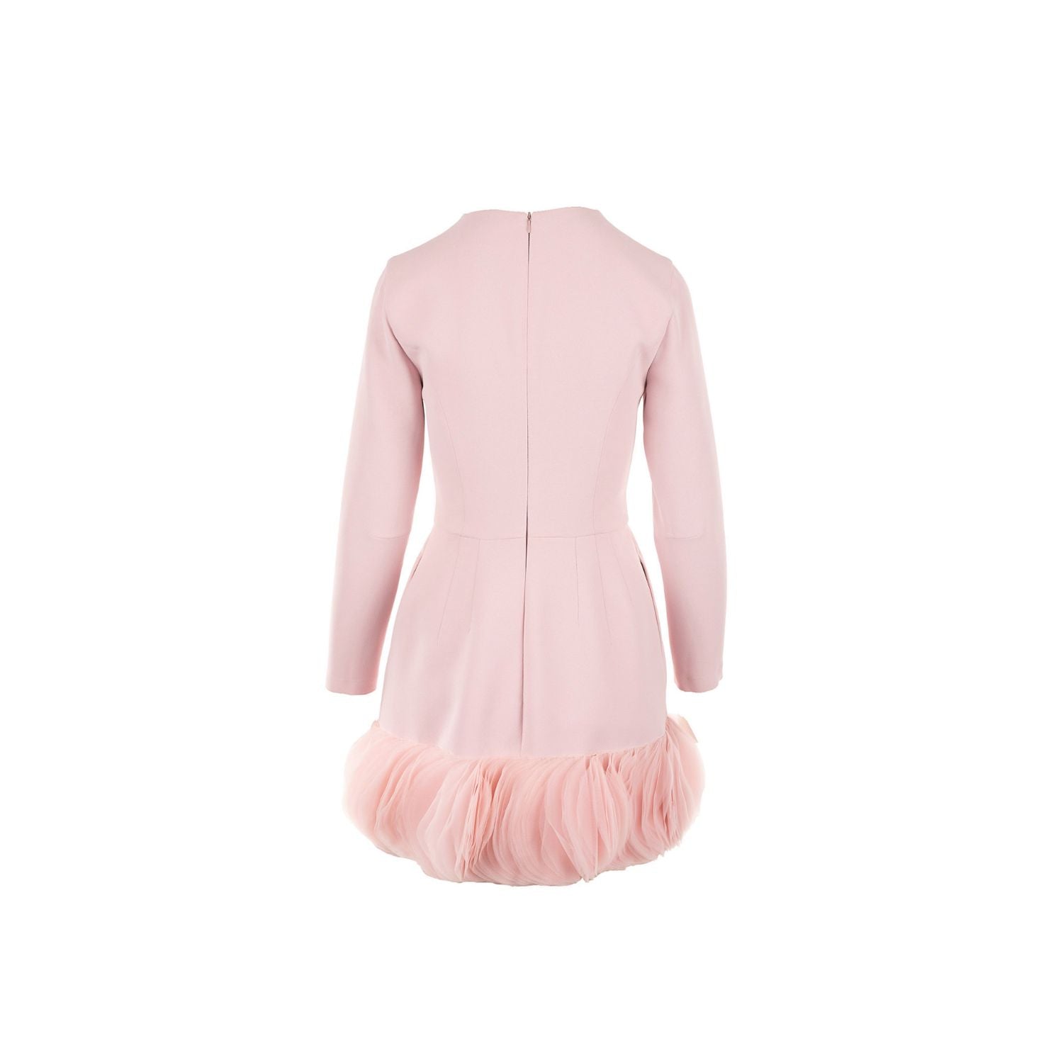 Dress Victoria - pink, long sleeves