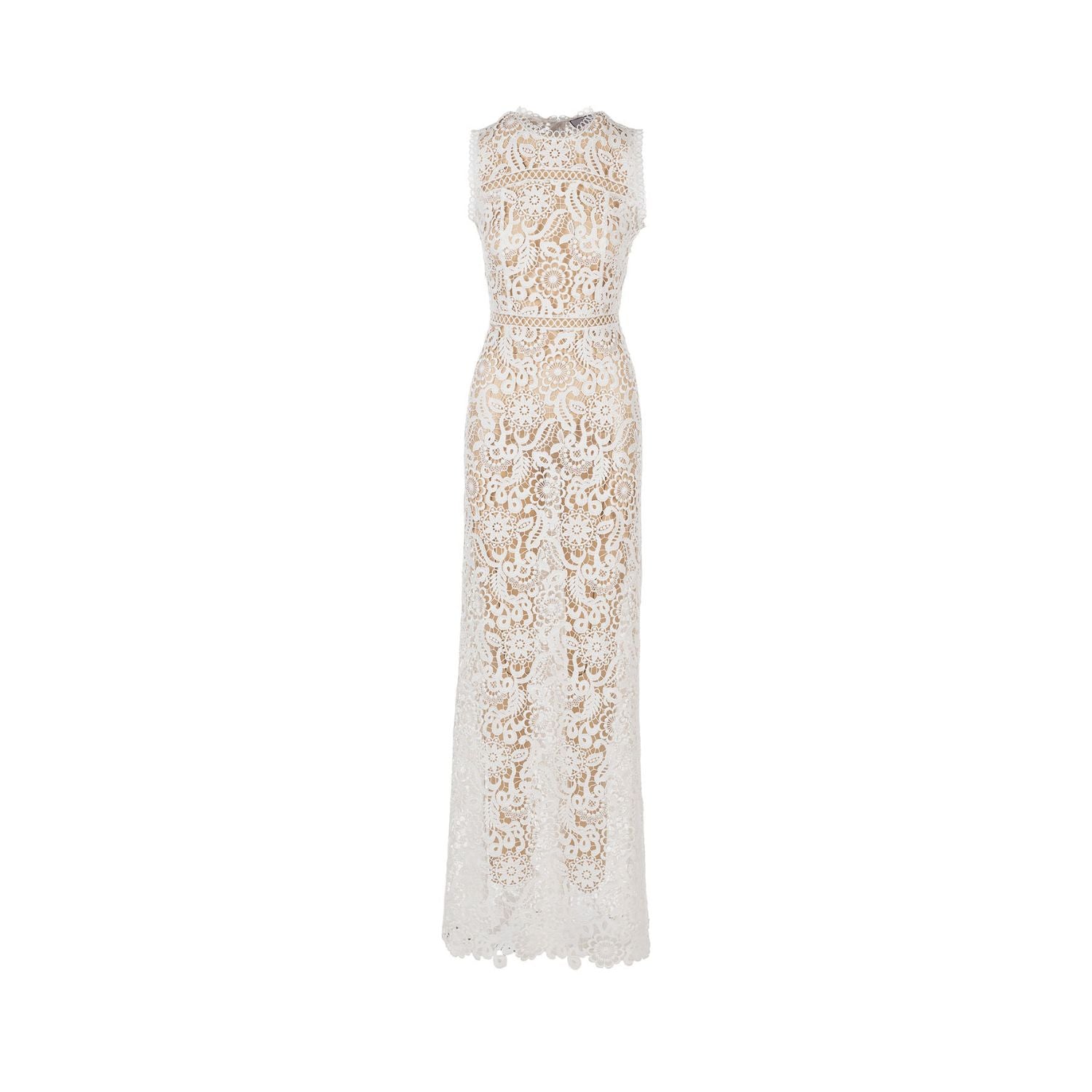 Dress Aurora - maxi, white
