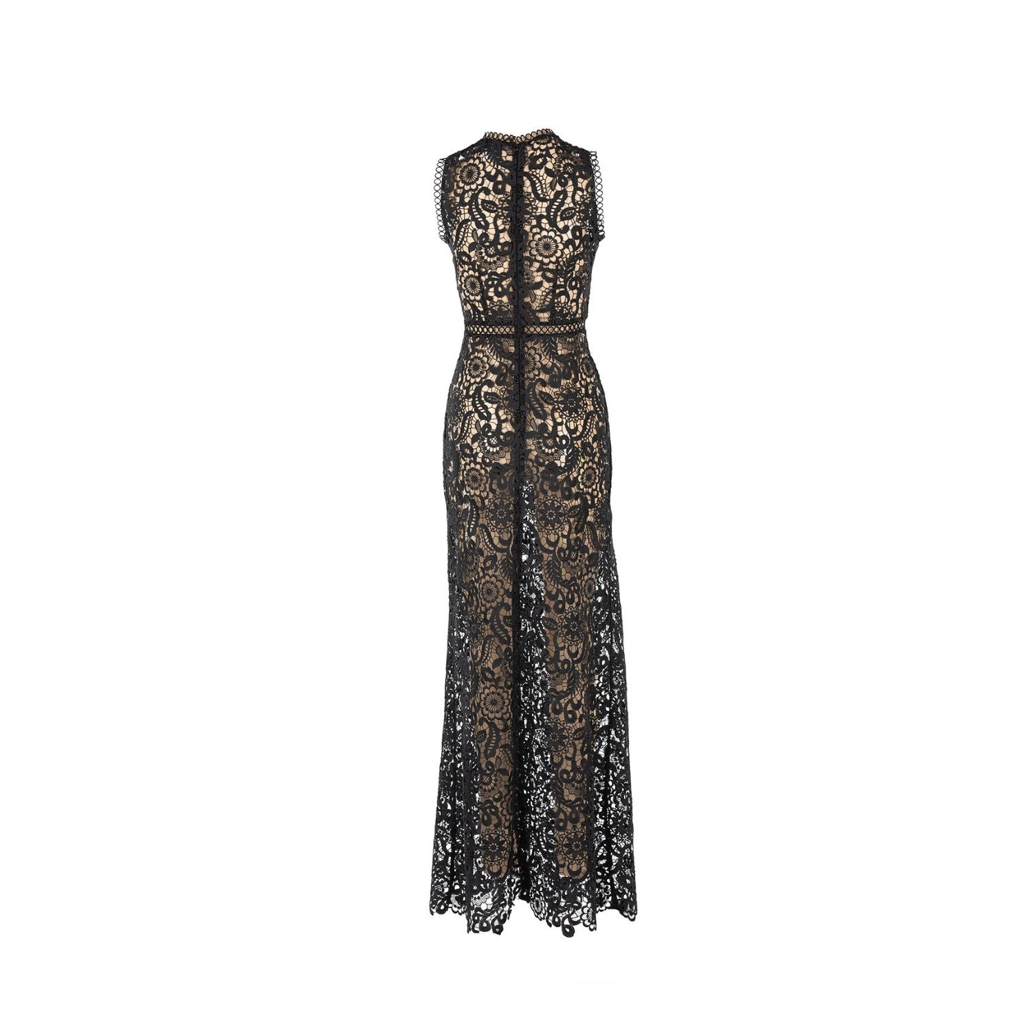 Dress Aurora - maxi, black