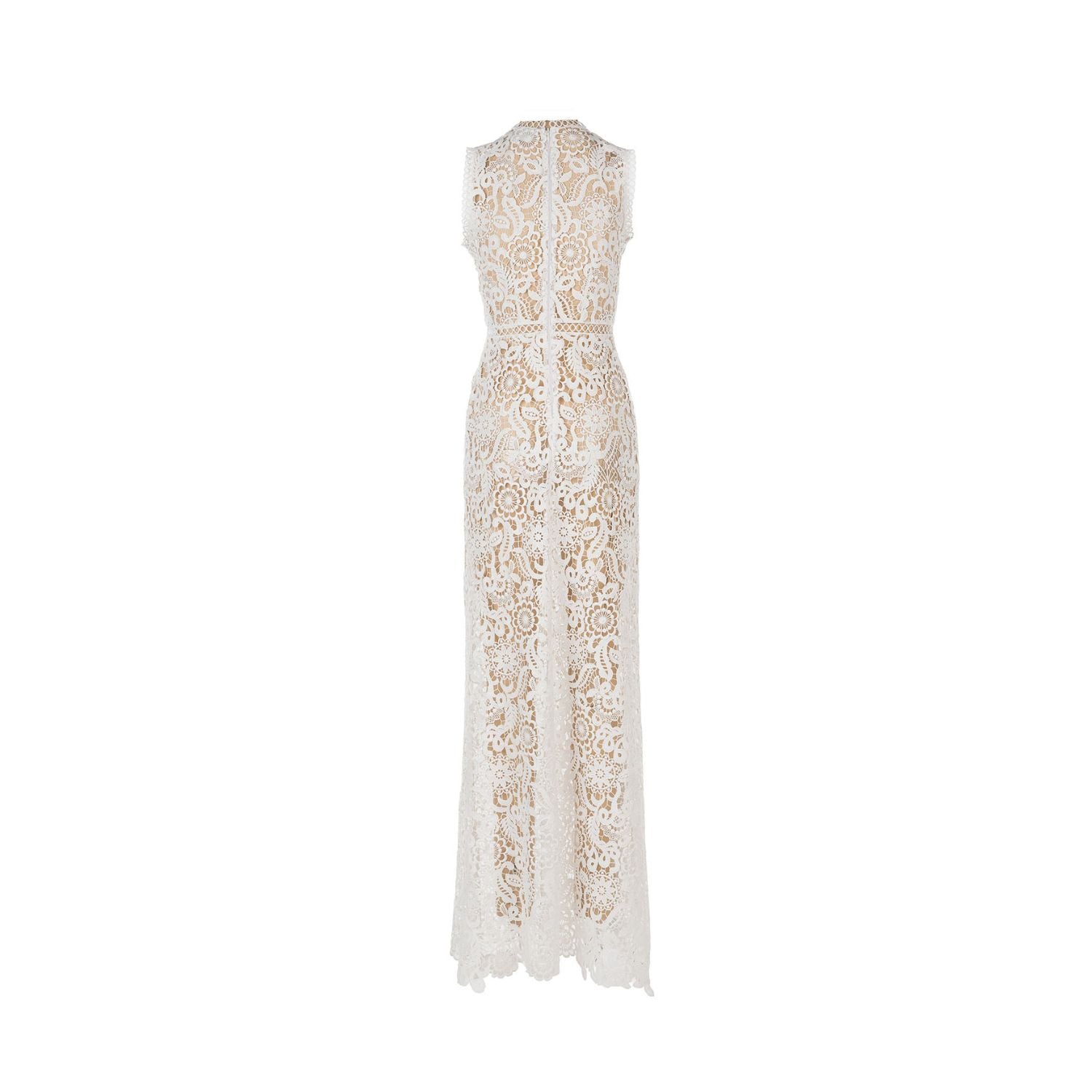 Dress Aurora - maxi, white