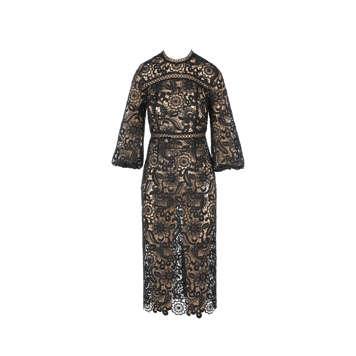 Dress Aurora - midi, black