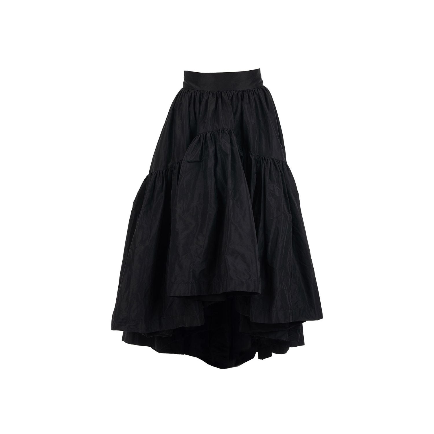 Taft skirt Isabella - midi, black