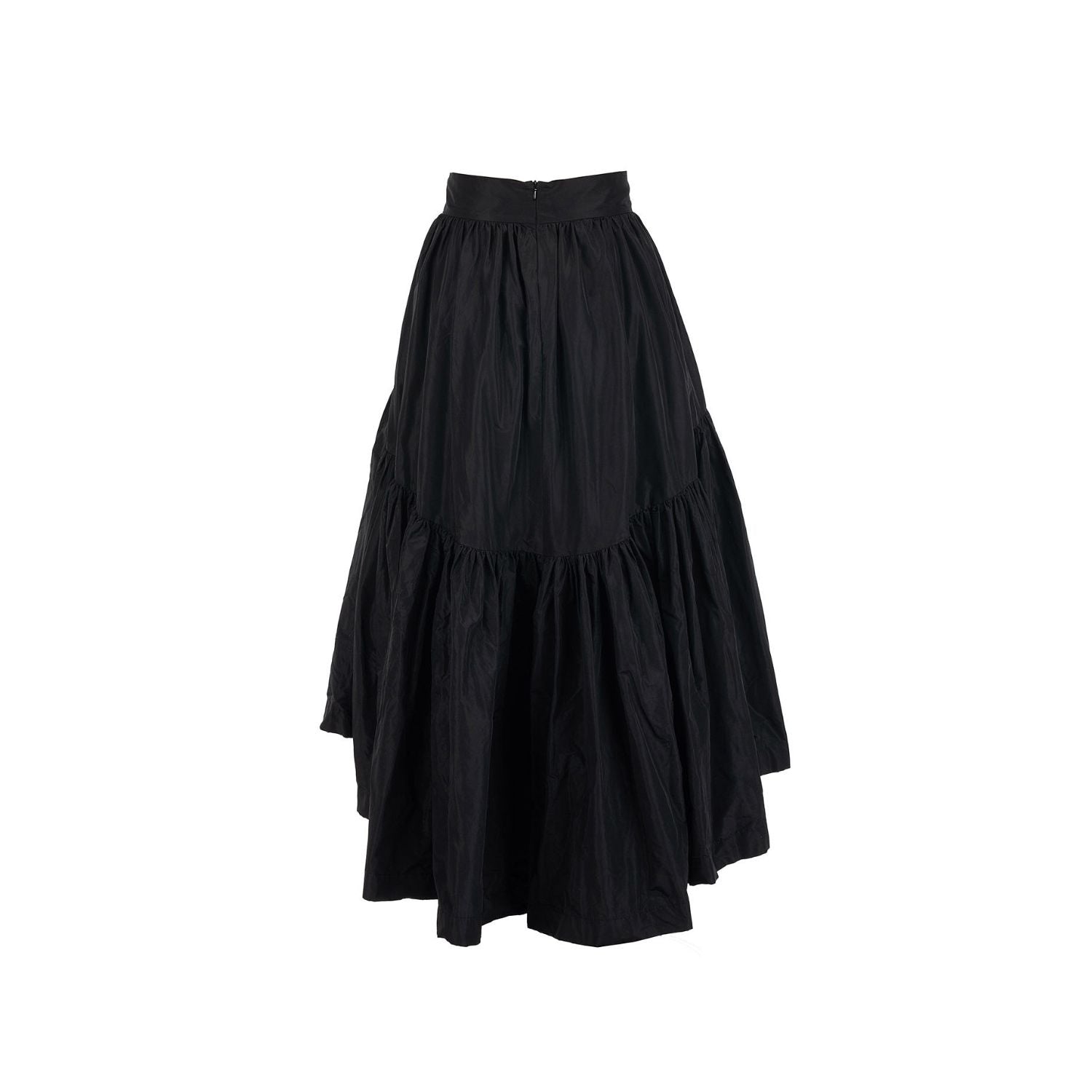 Taft skirt Isabella - midi, black