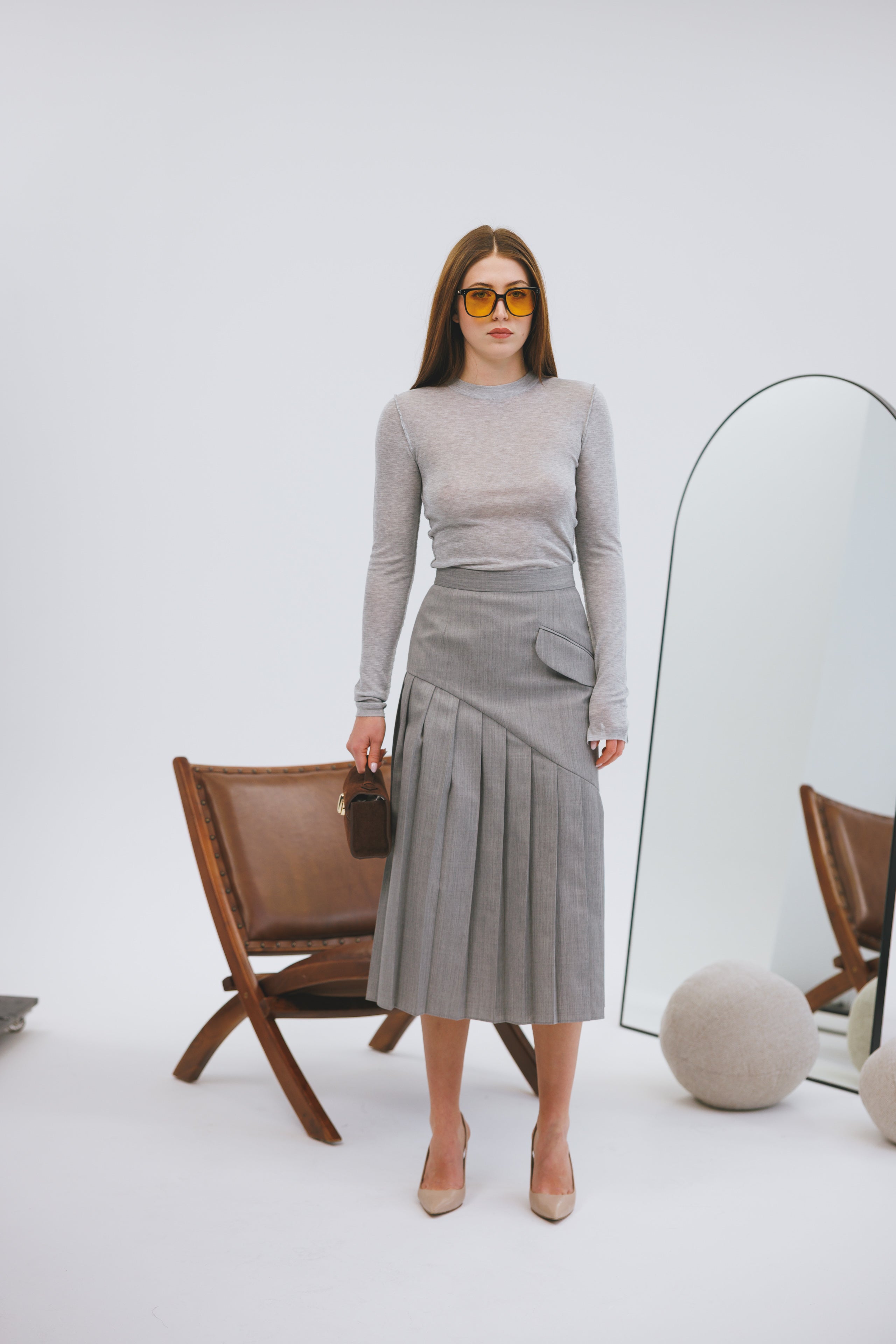 Plisseerseelik Noa - hall