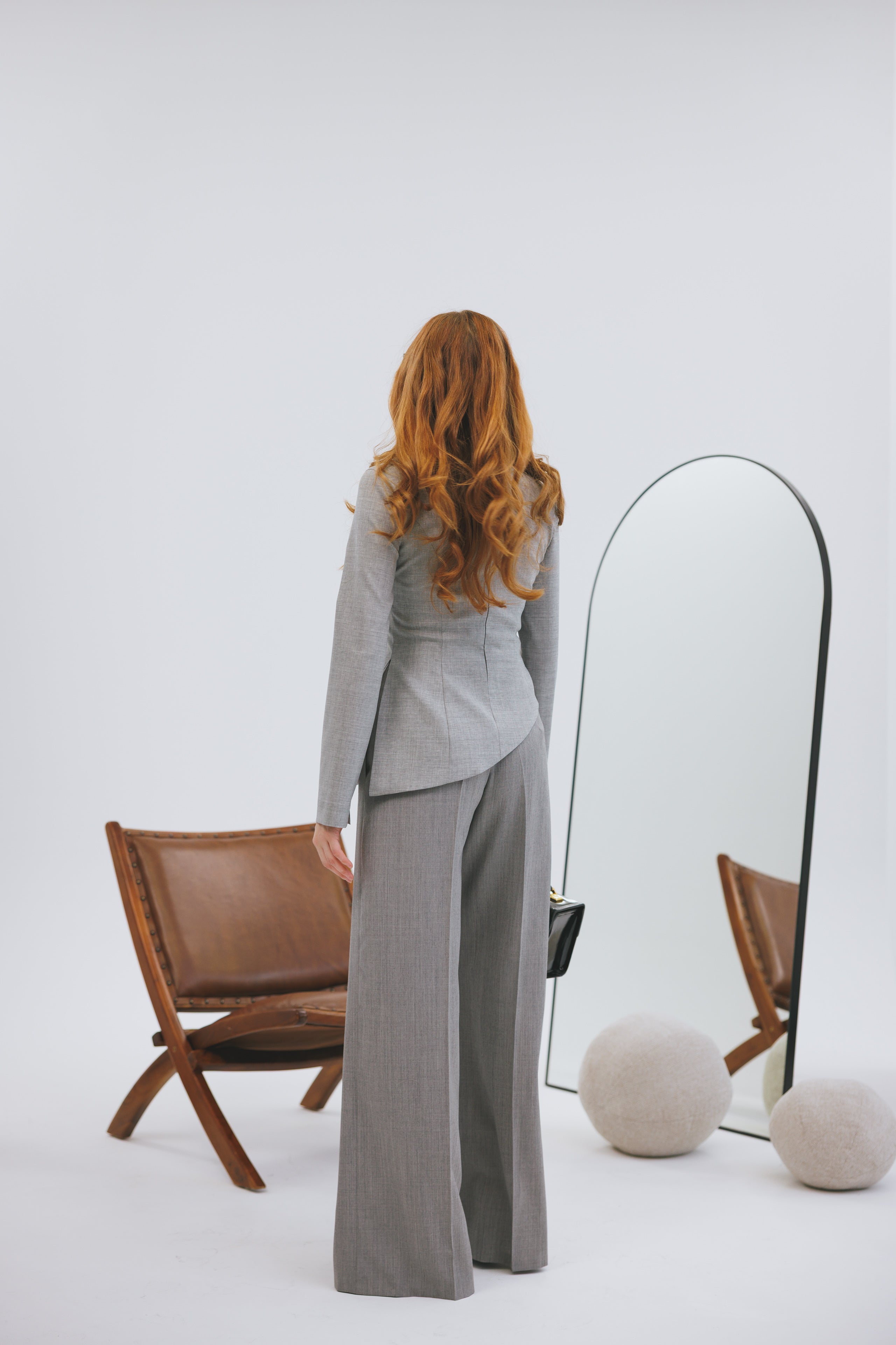 Hall pluus Noa - virgin wool