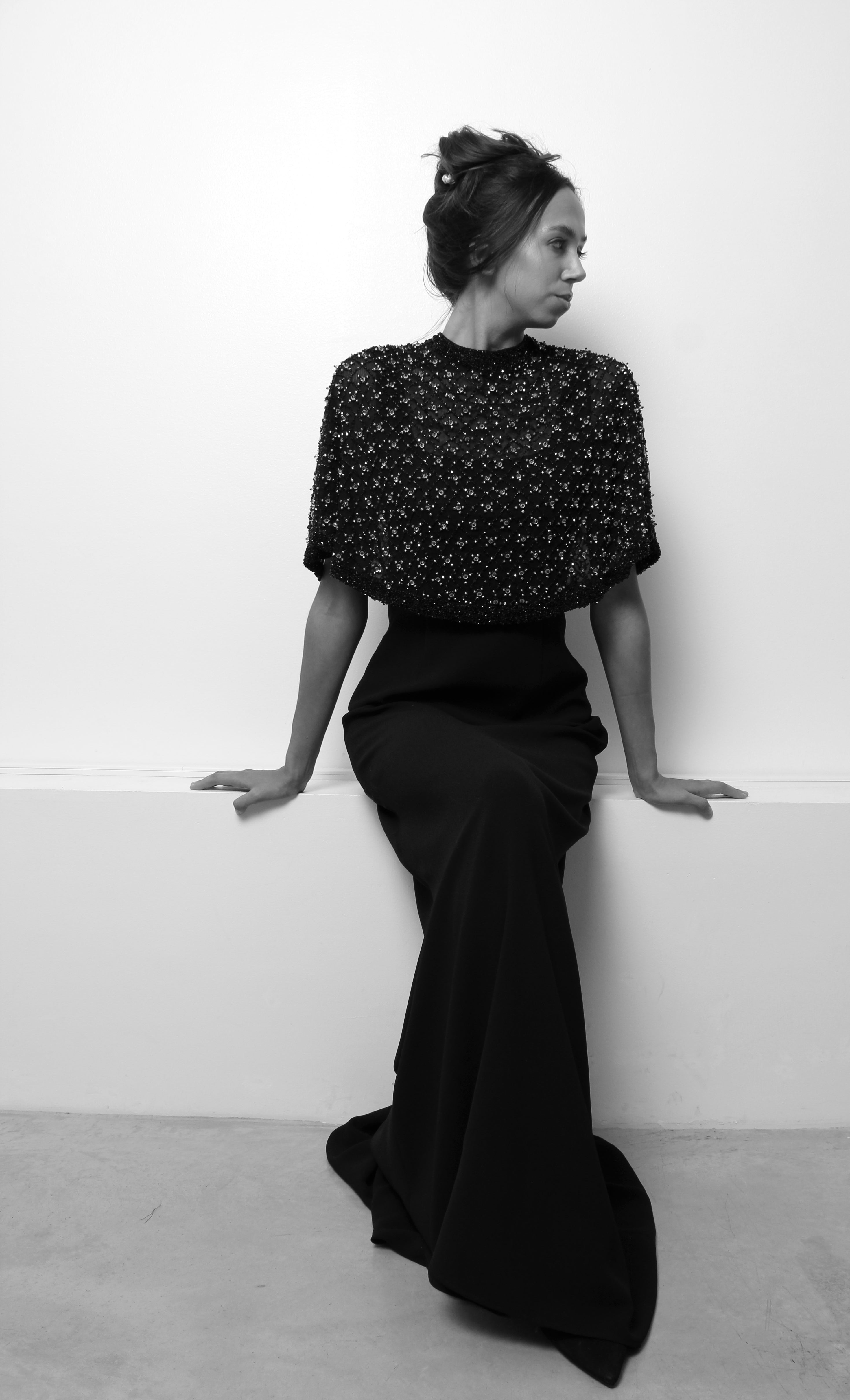 Cape Tiffany - black