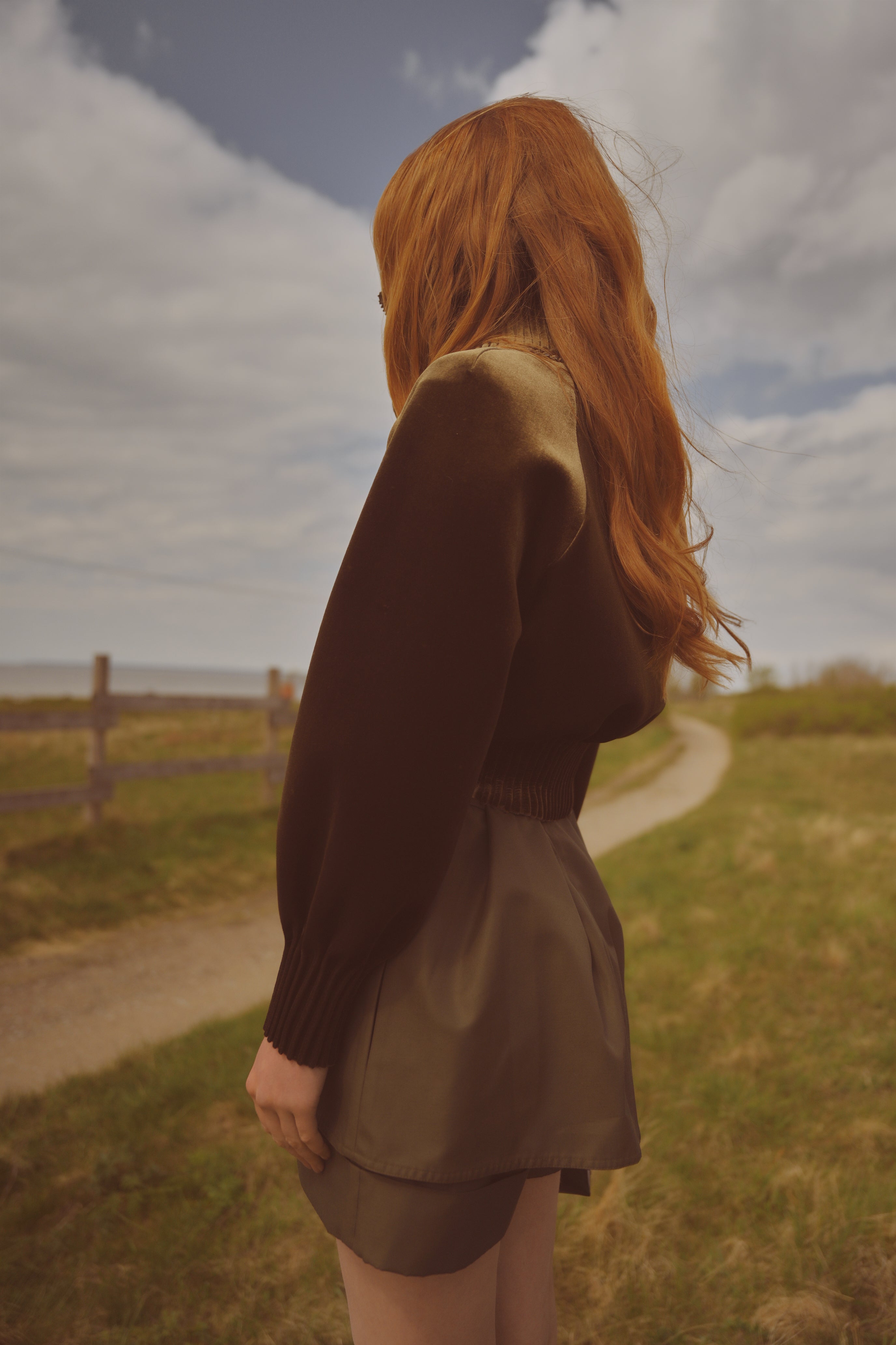 Velvet bomber - green