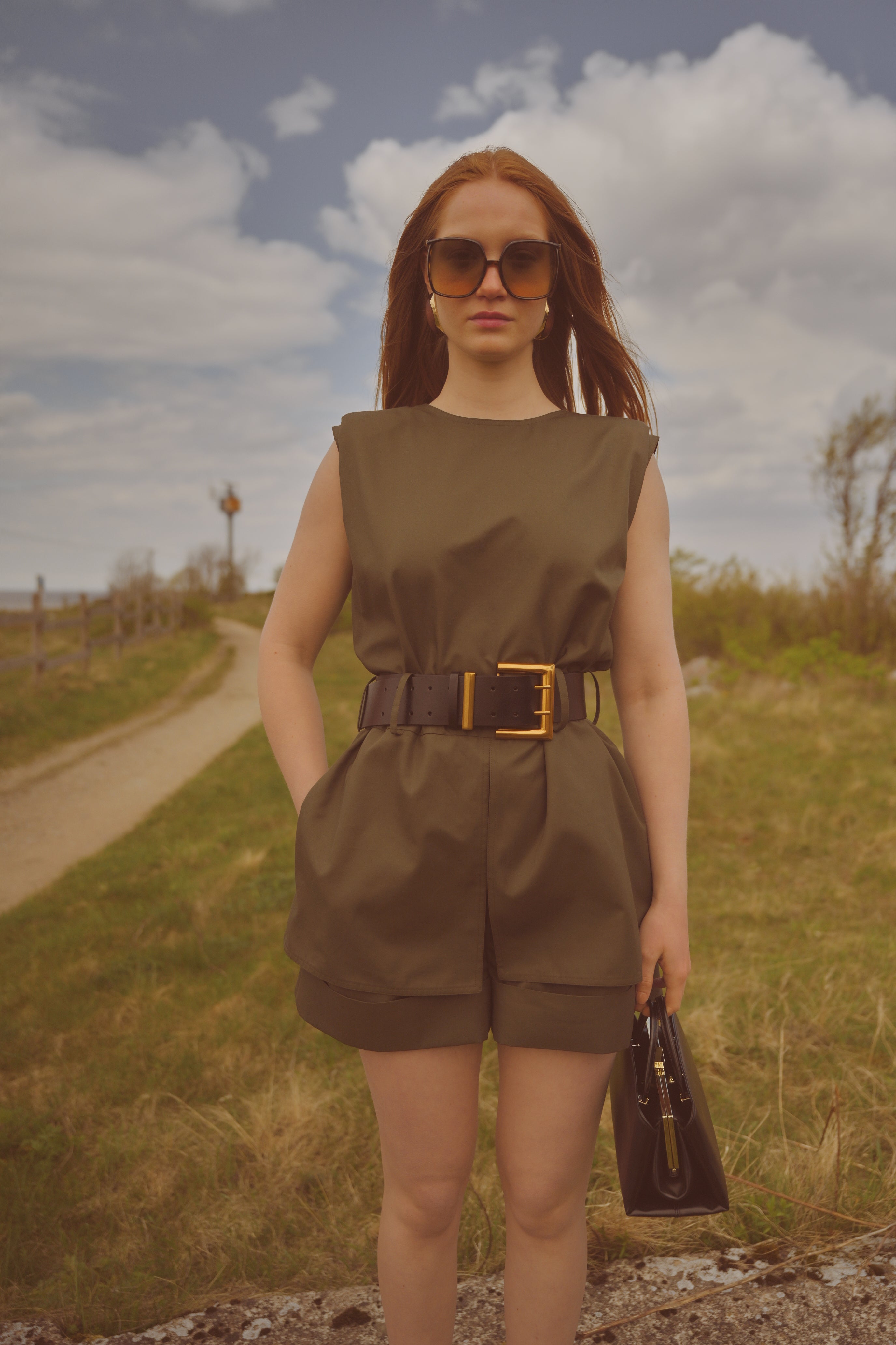 Playsuit Safari - roheline