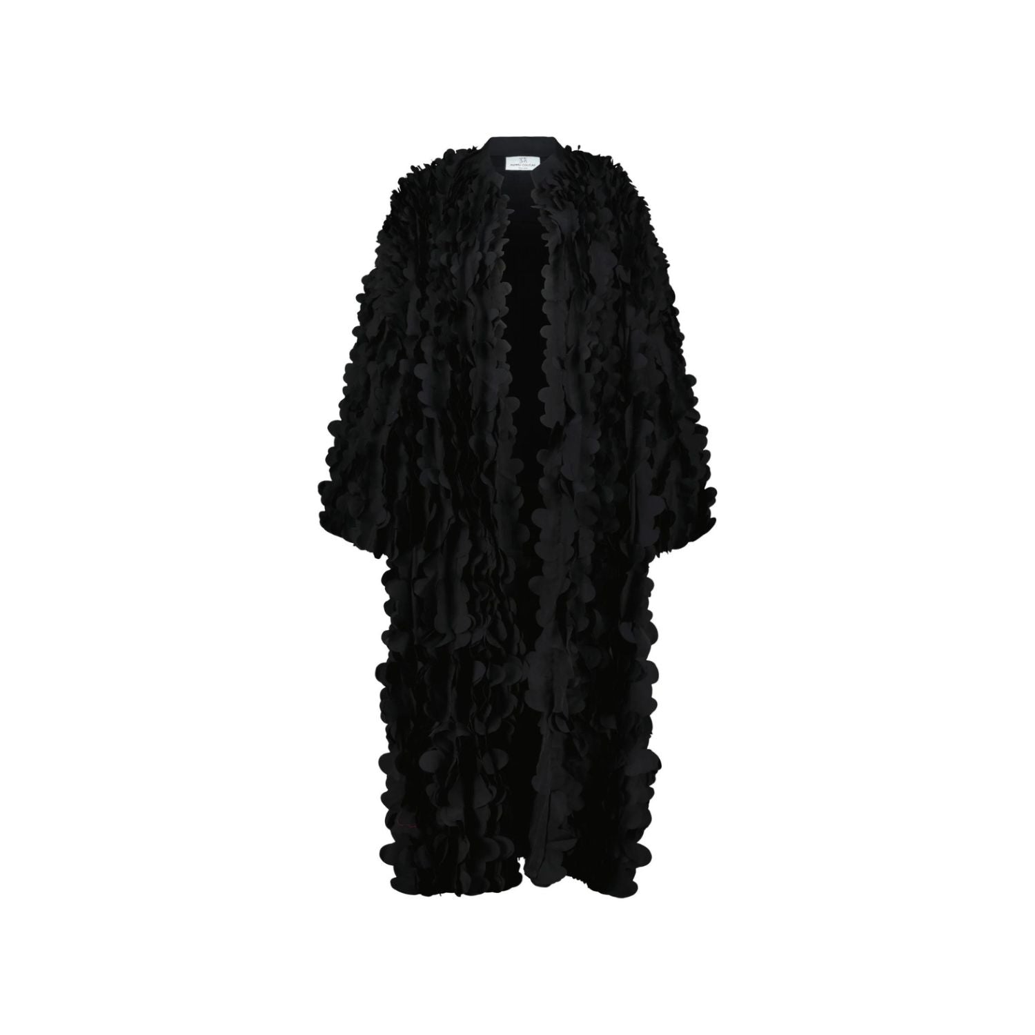 Teddy coat - black