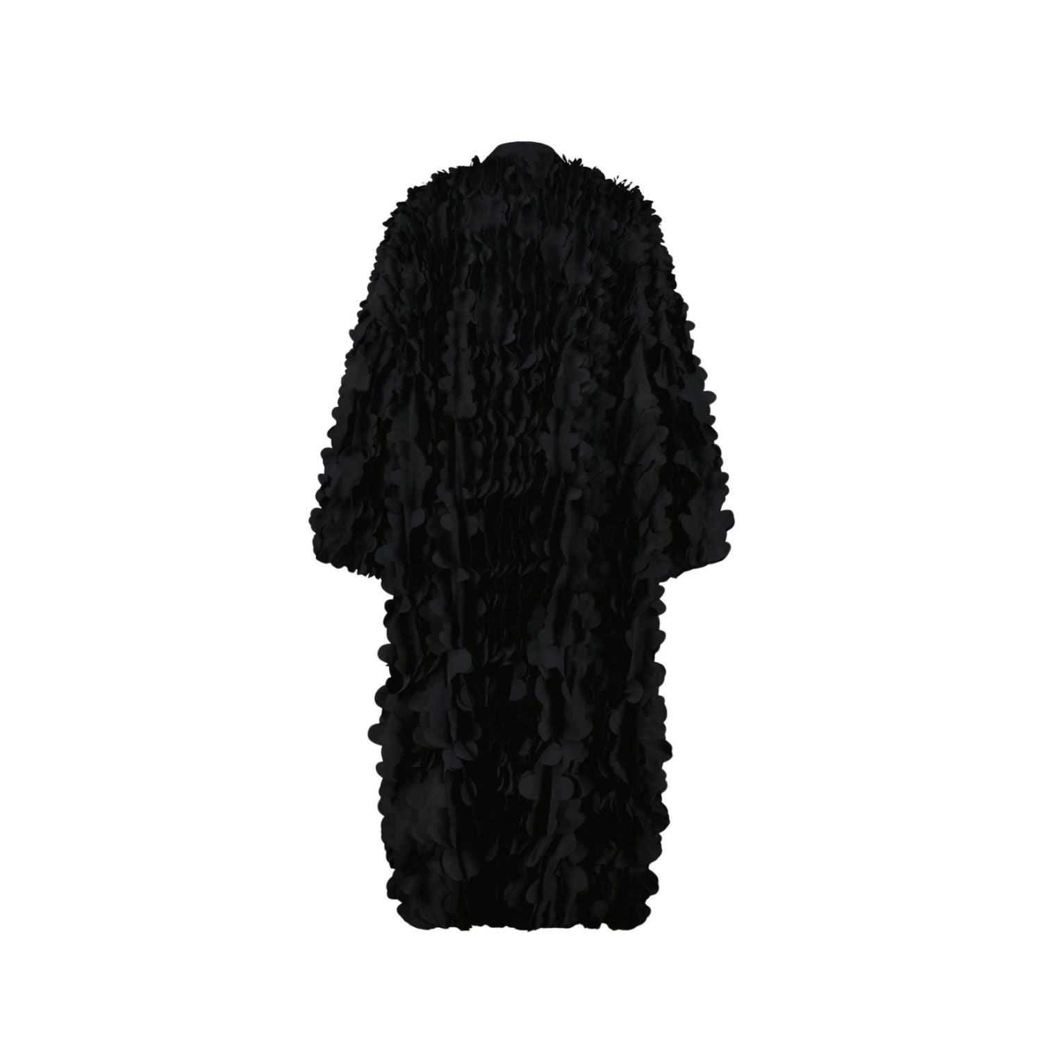 Teddy coat - black