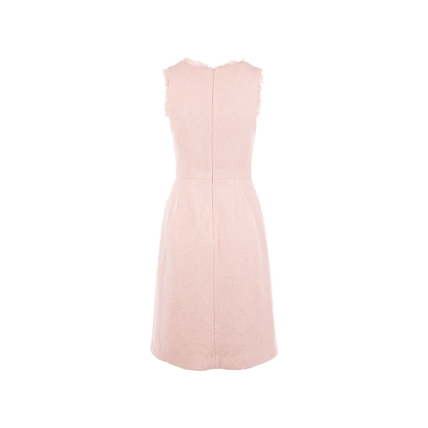 Tweed dress Margaux - pink, midi