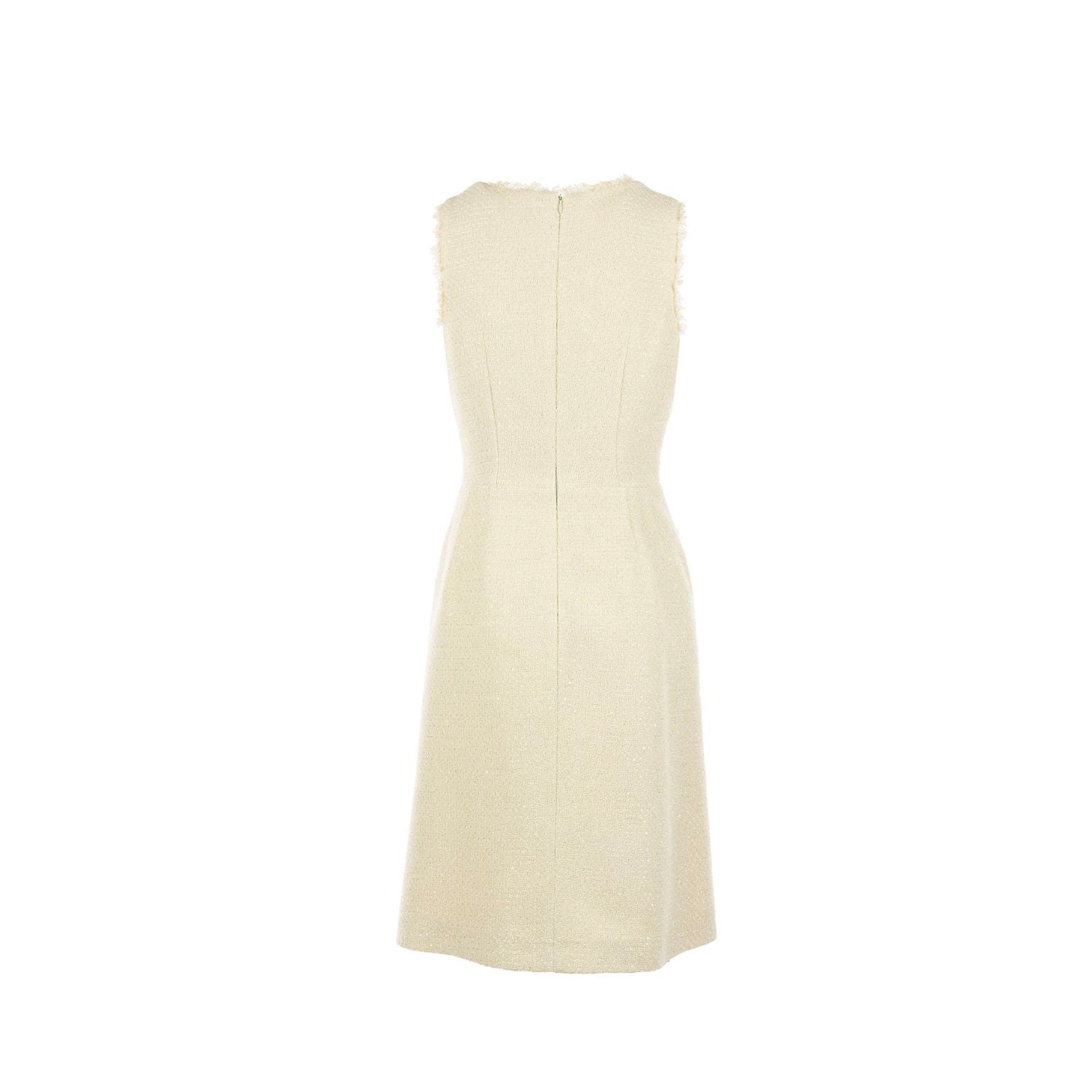 Tweed dress Margaux - light green, midi