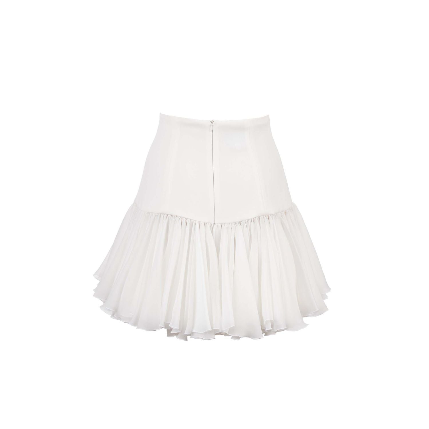 Skirt Allegra - white, mini