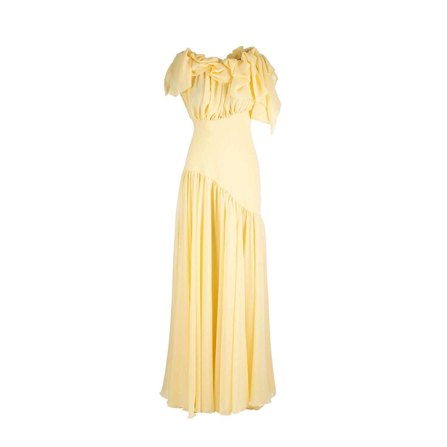 Dress Soleil - yellow, maxi