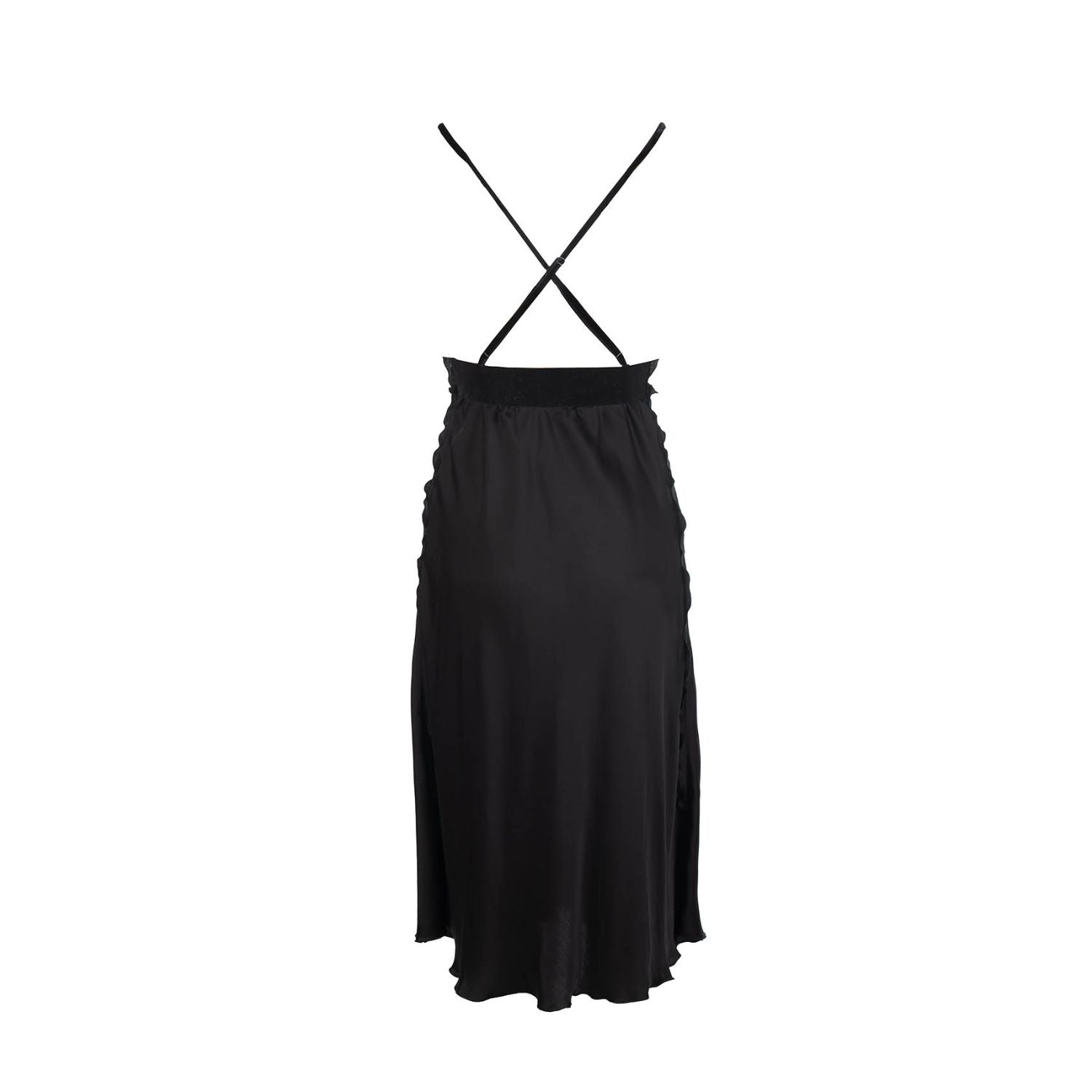 Dress Isolde - black, midi