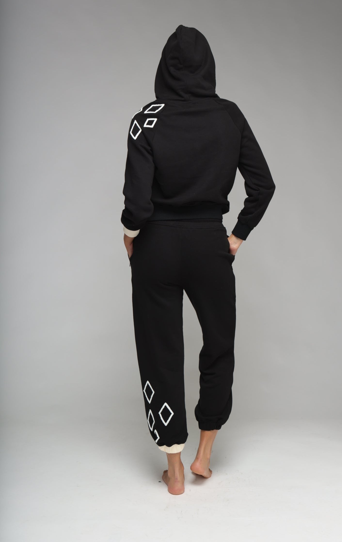 Sweatpants Diamante - black