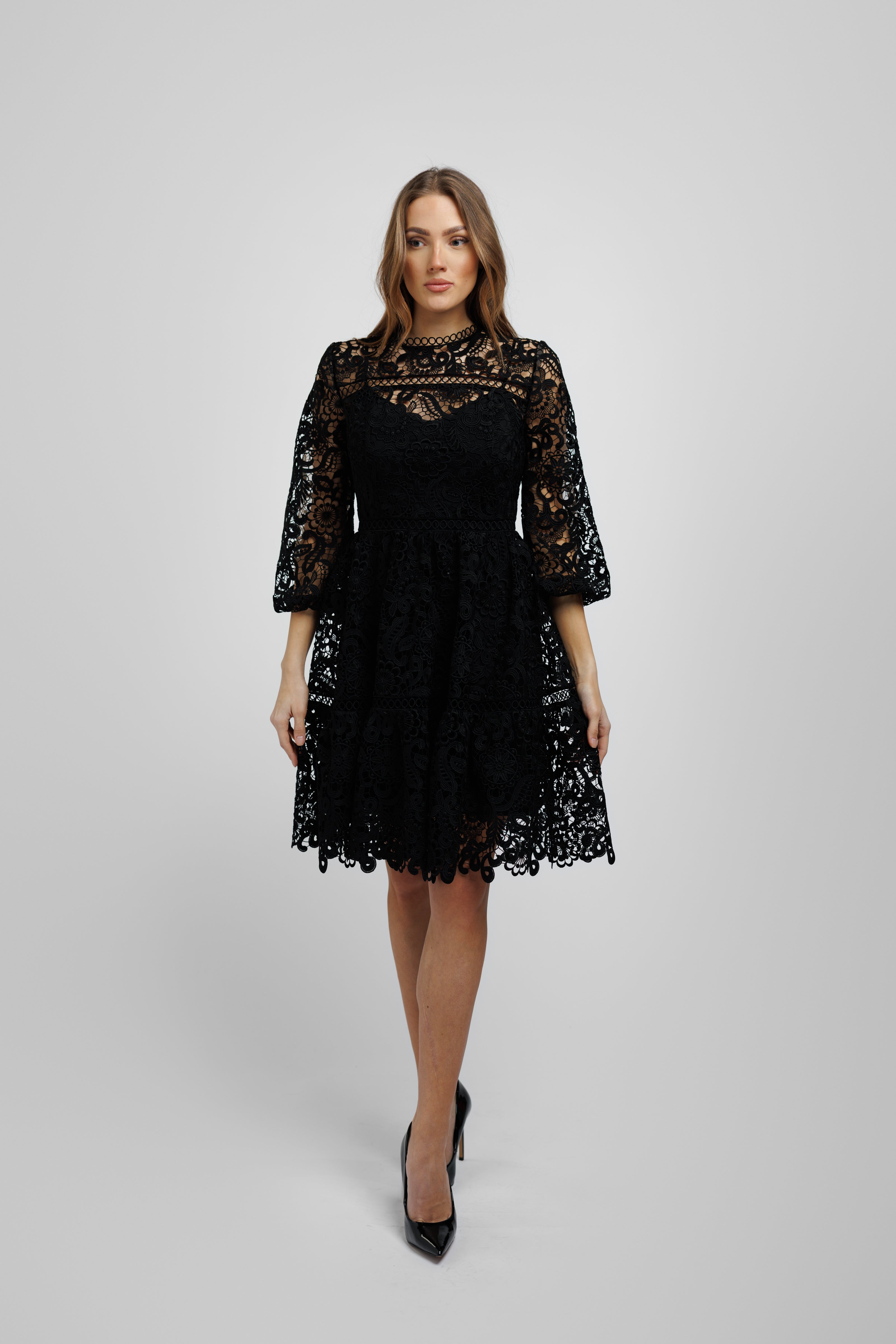 Dress Aurora - mini, black