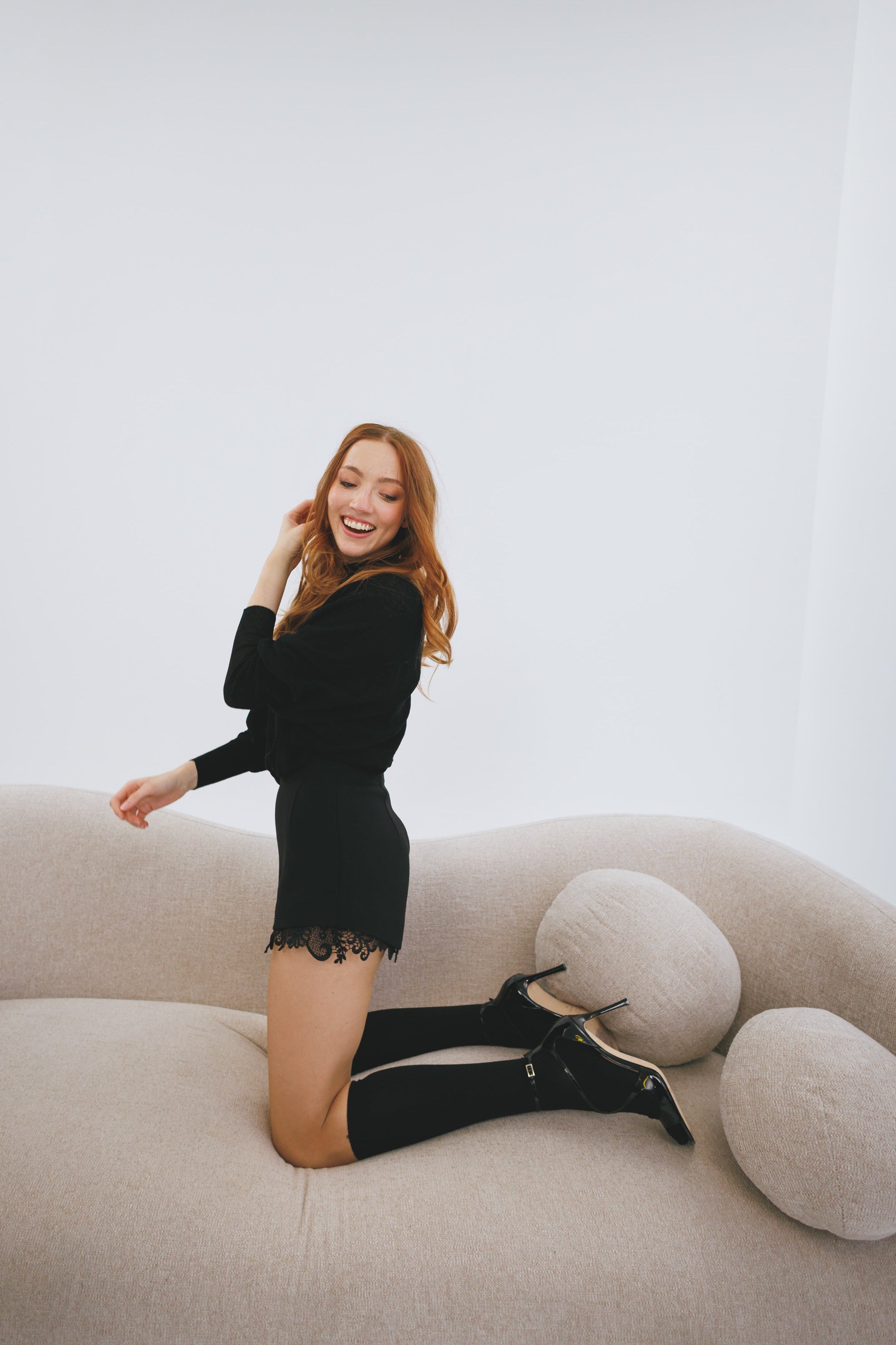 Lühikesed püksid pitsiga