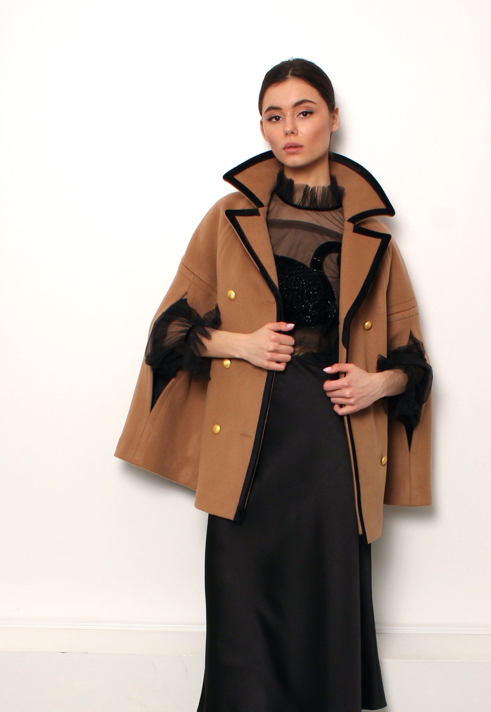 Wool Cape Sofia