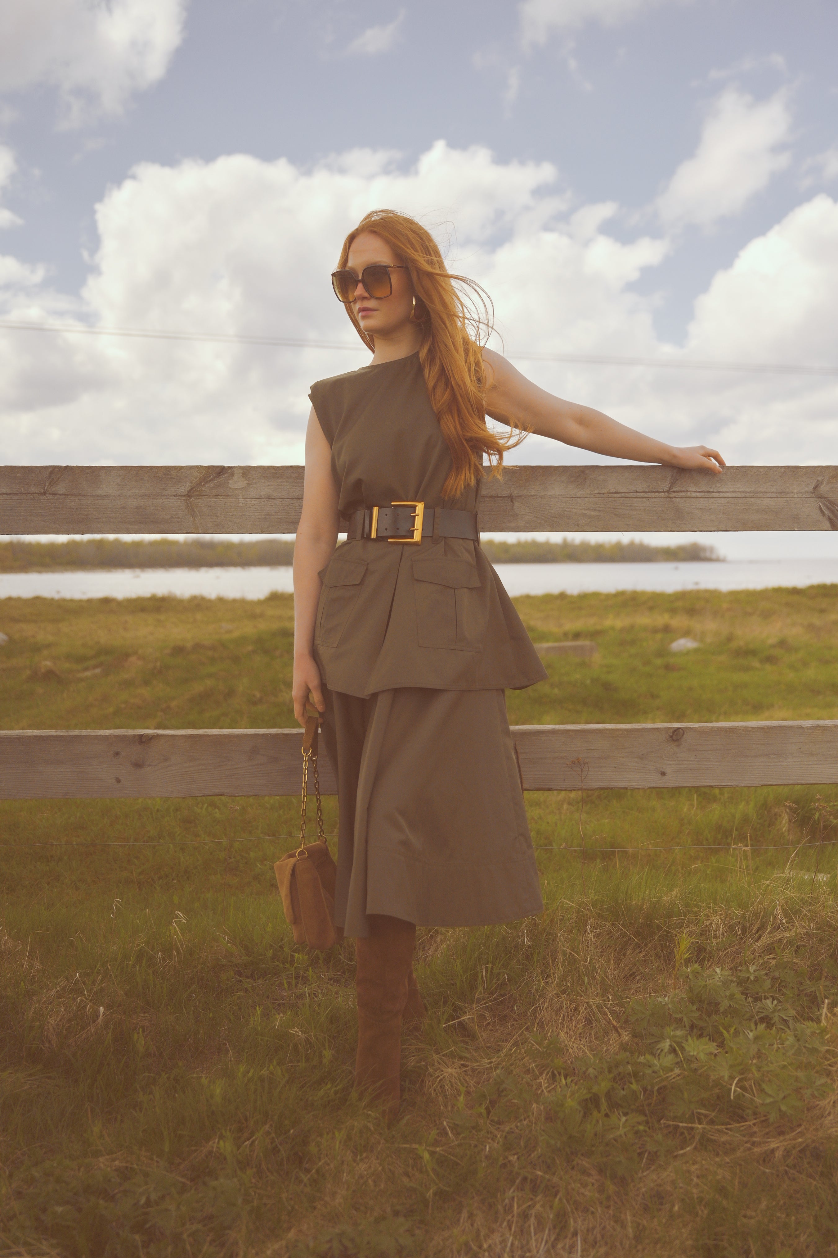 Dress Safari - green