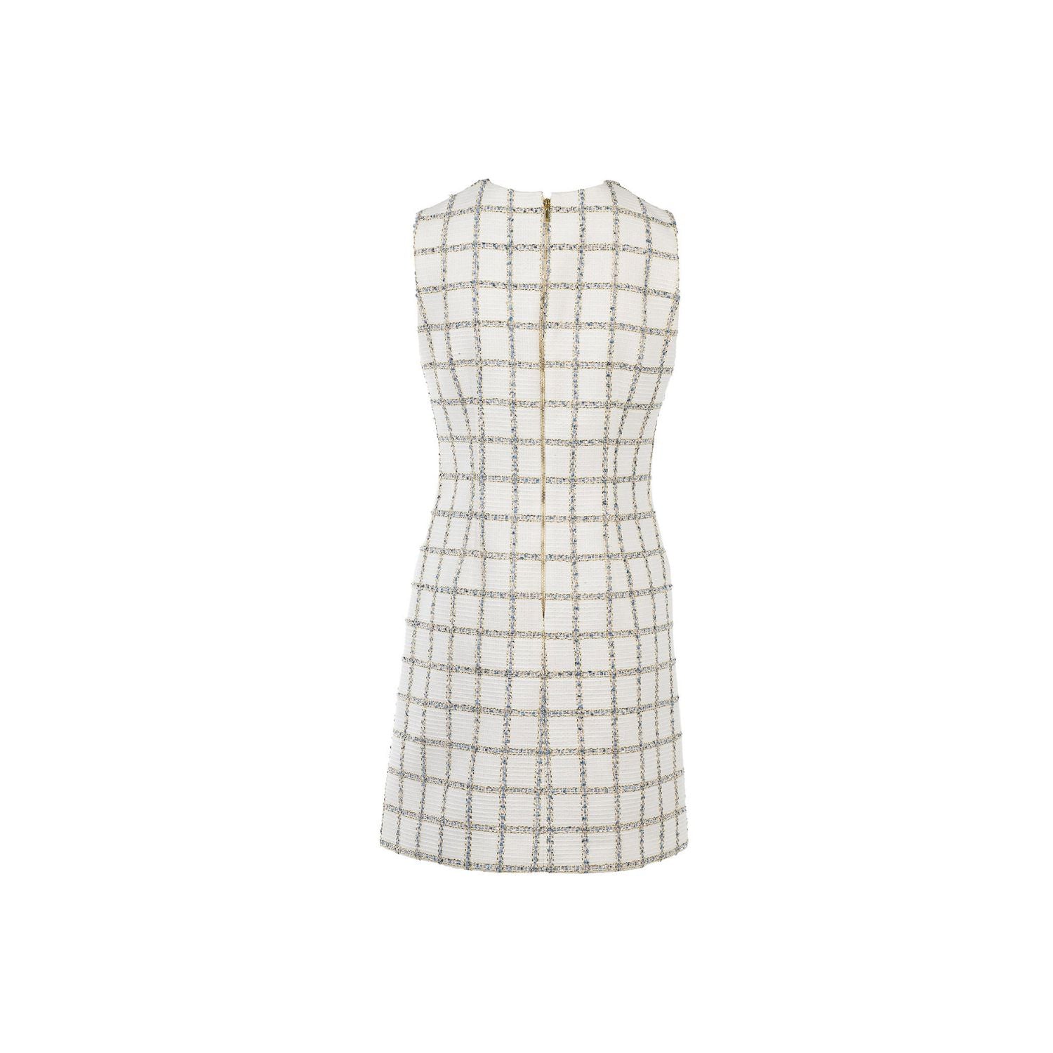 Dress Hailey - white checkered