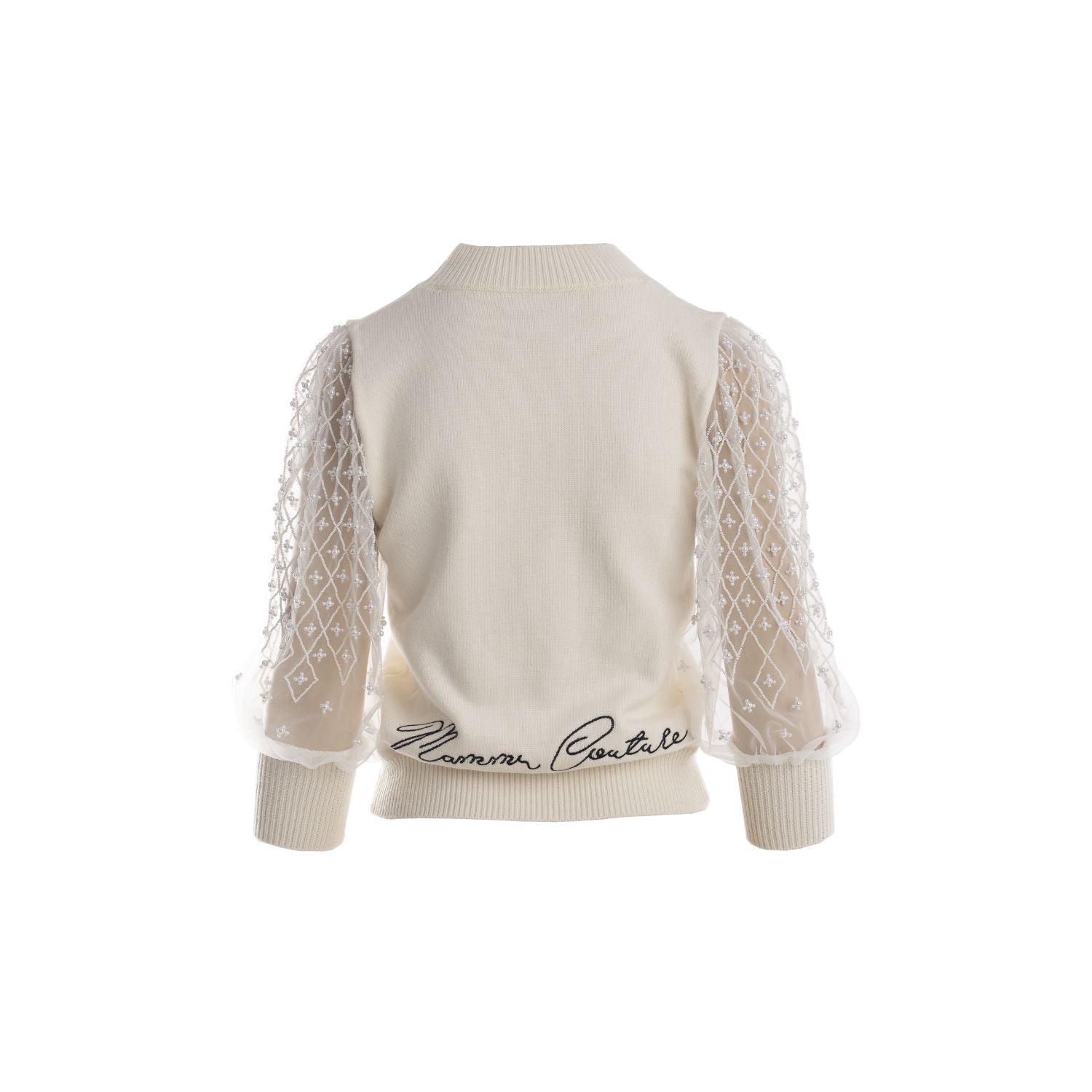 Sweater Anette - white pearl