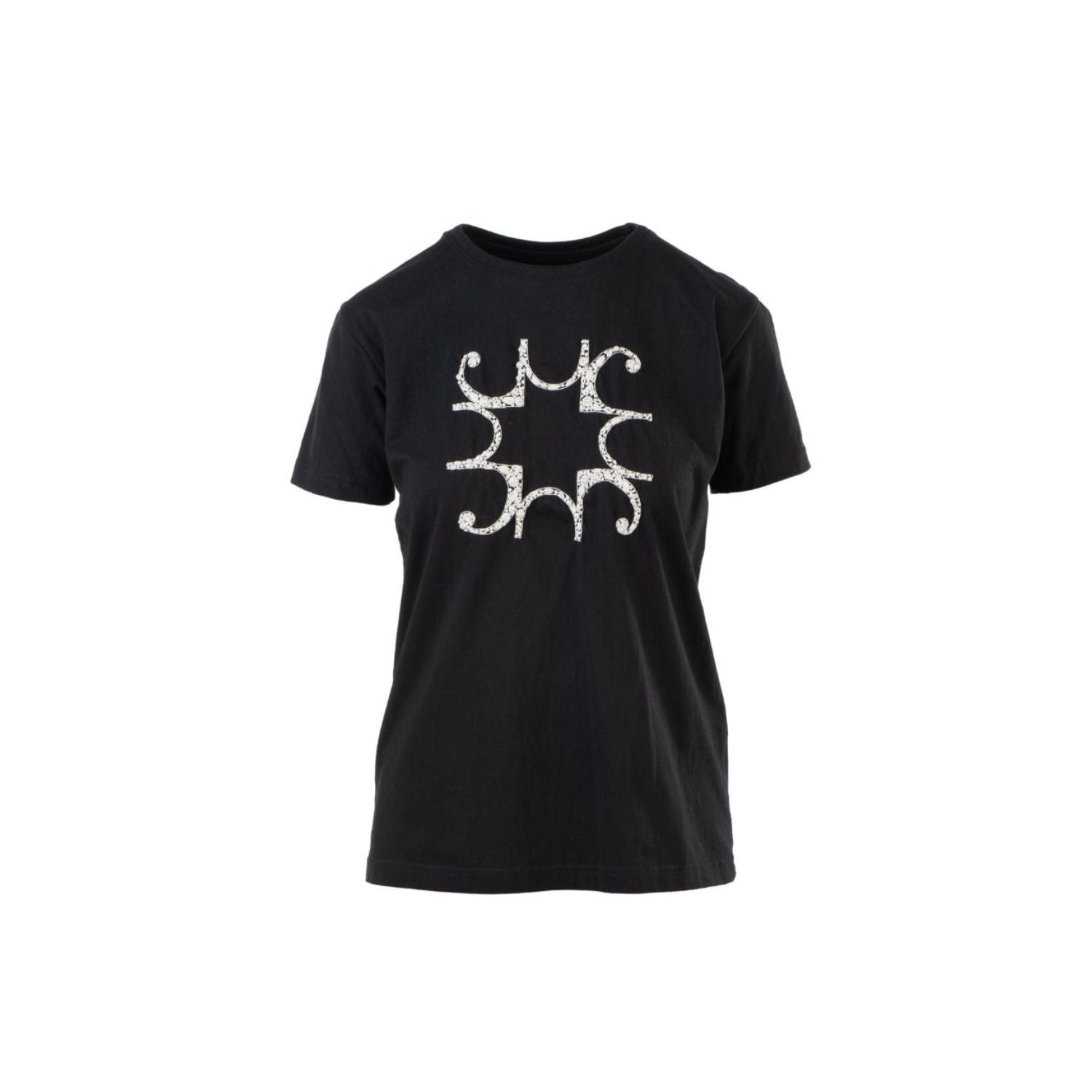 T-shirt with MC embroidery