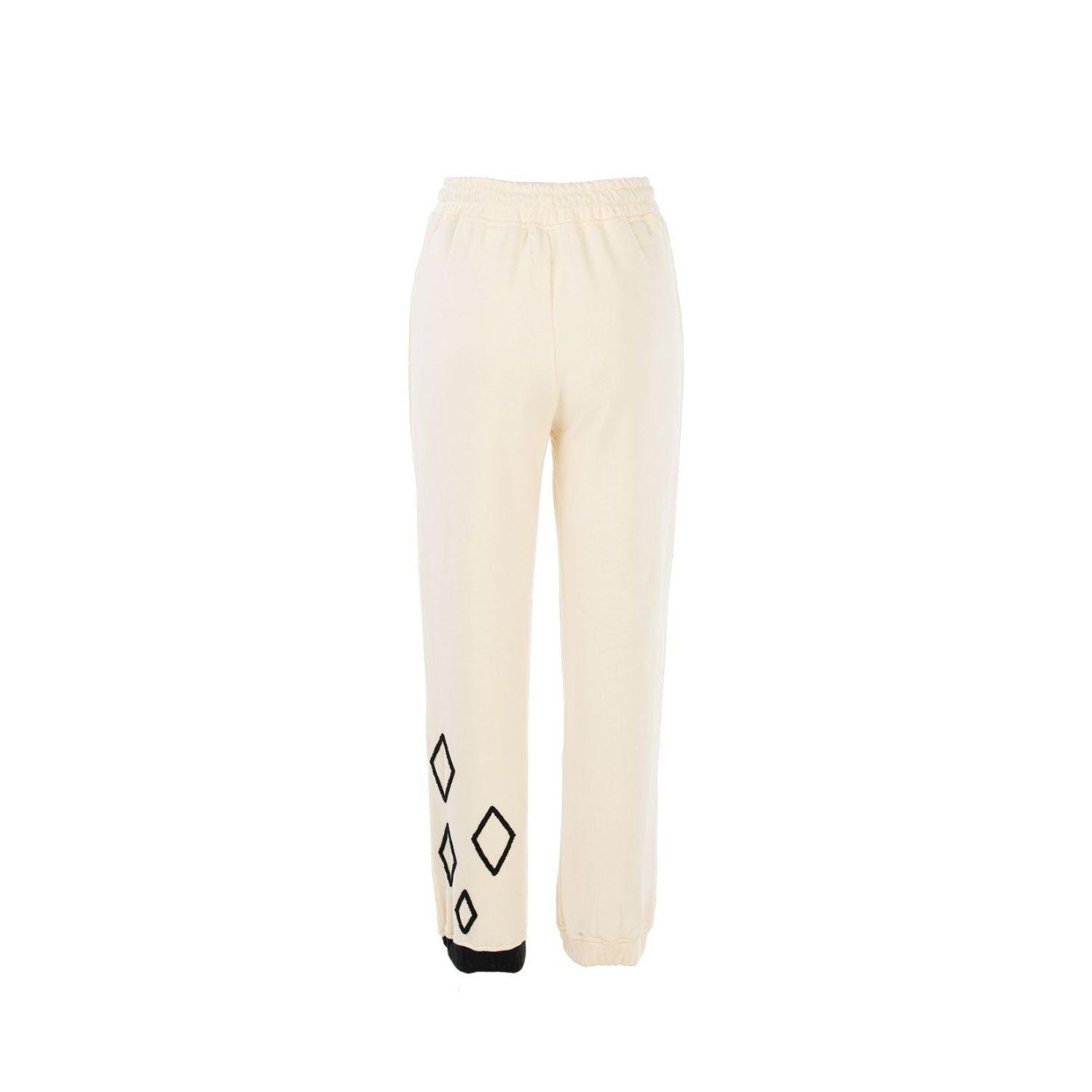 Sweatpants Diamante - cream