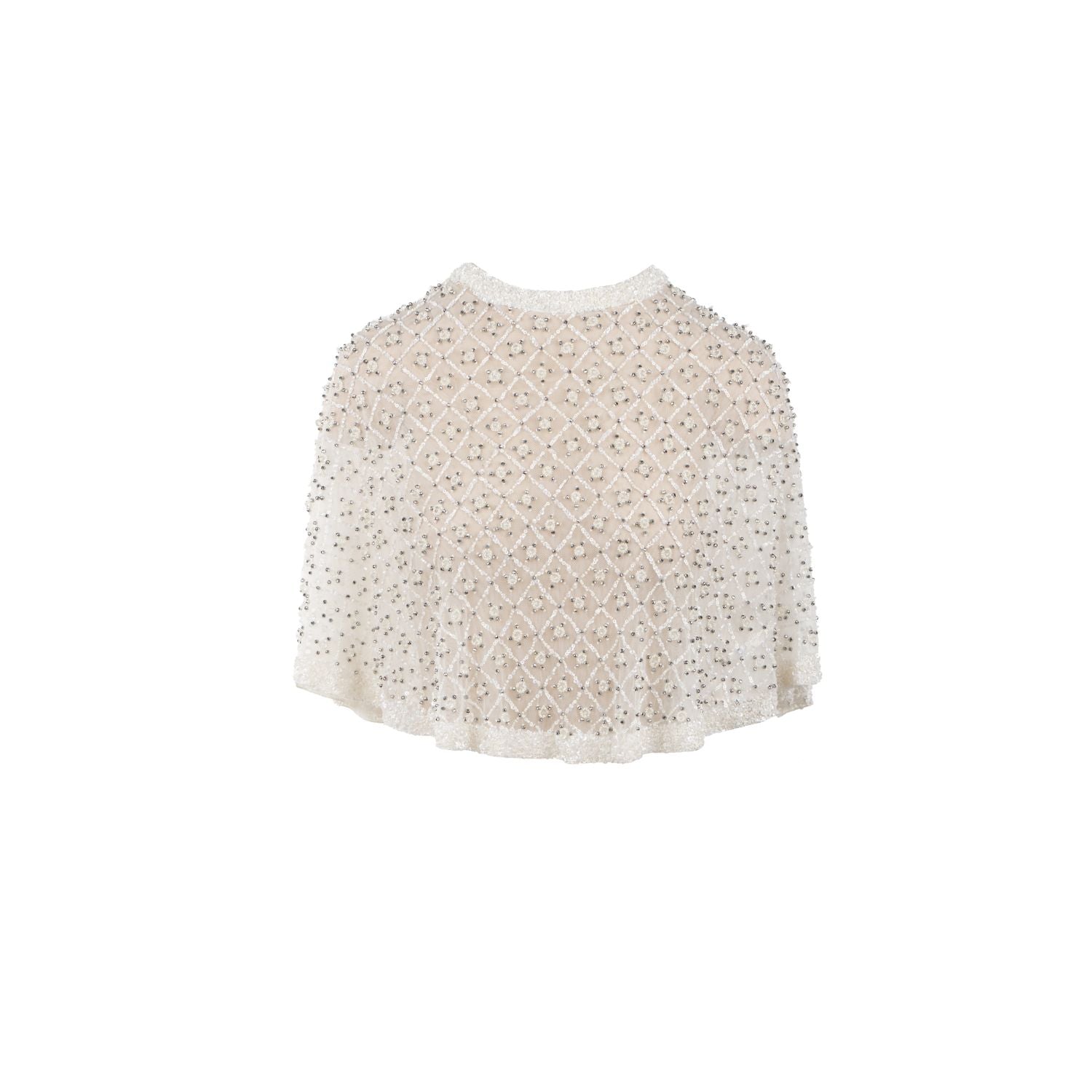 Peleriin Tiffany – valge