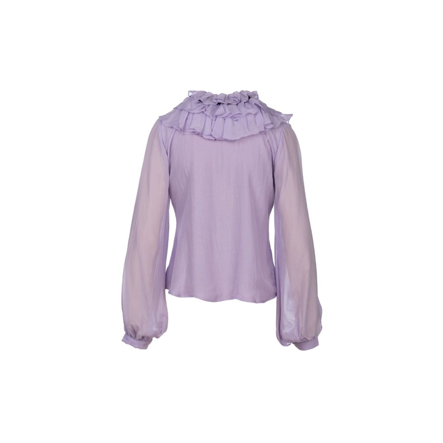 Silk blouse - purple