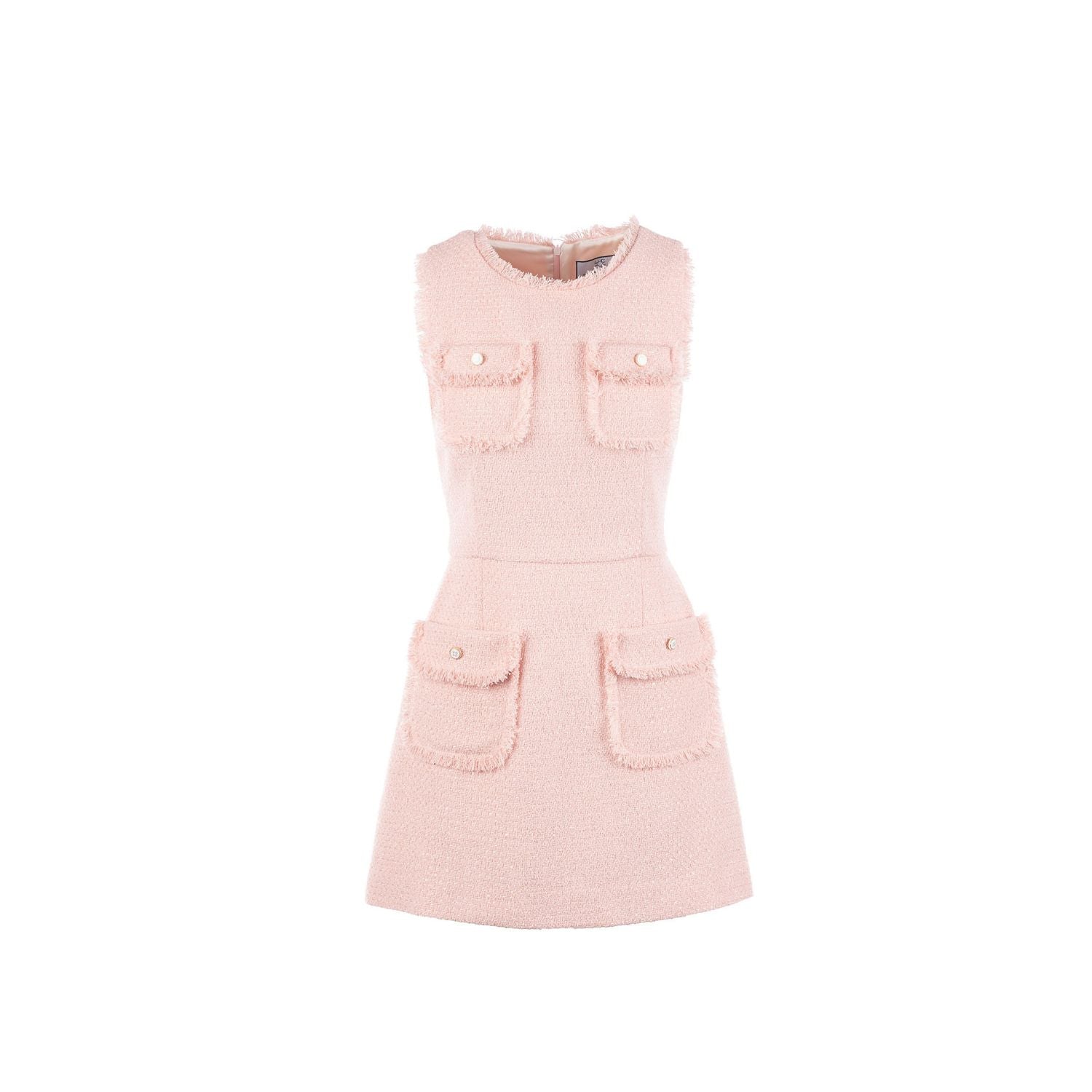 Tviidkleit Margaux - roosa, mini