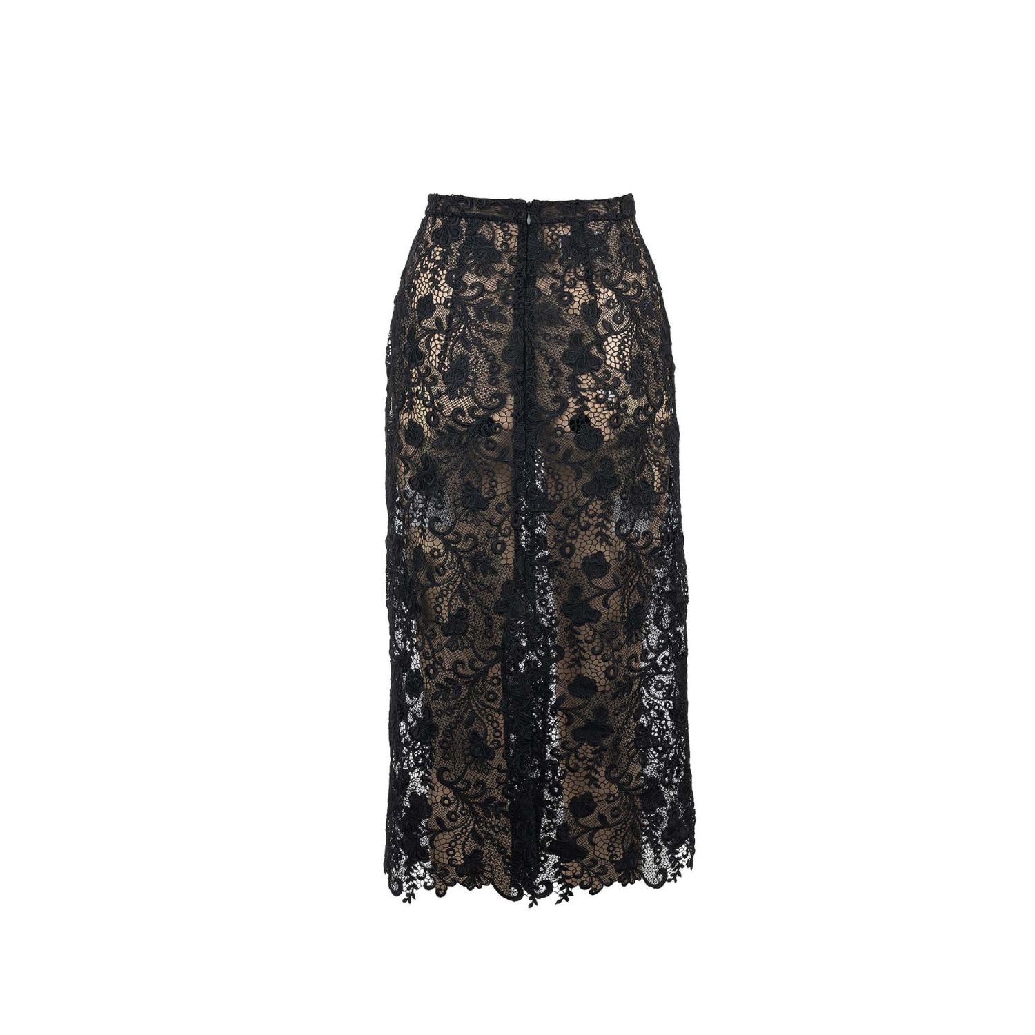 Skirt Stella - midi, black