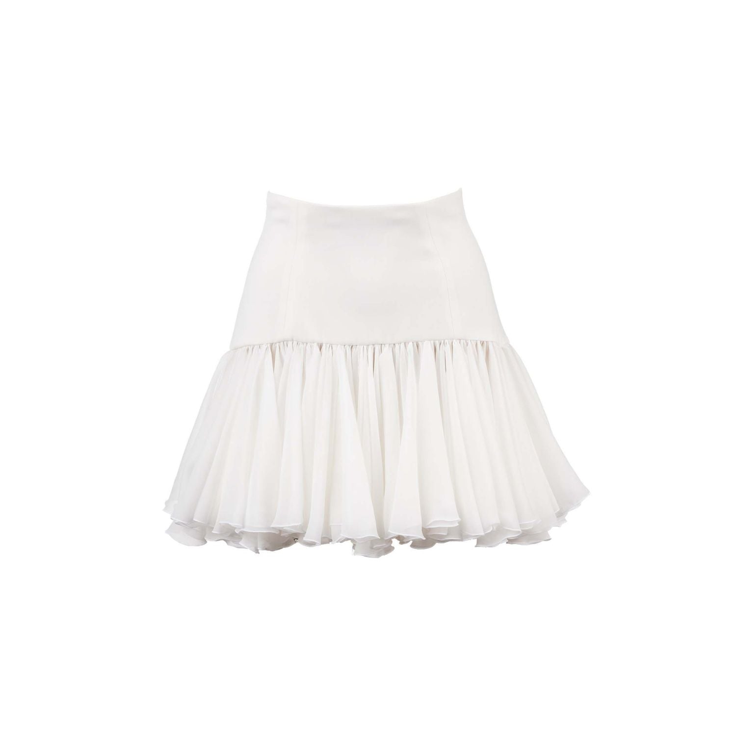 Skirt Allegra - white, mini