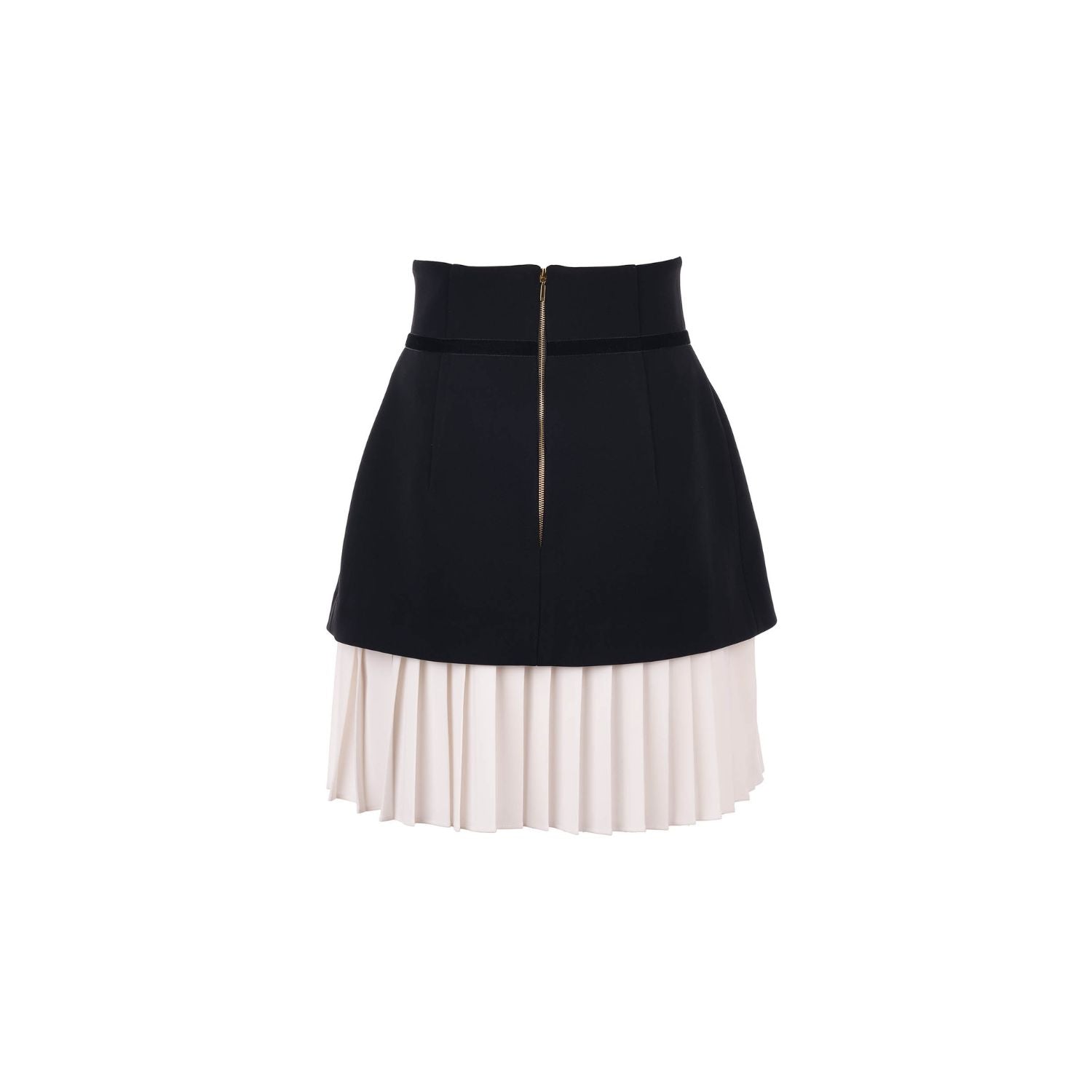 Skirt Lucia - black & white, mini