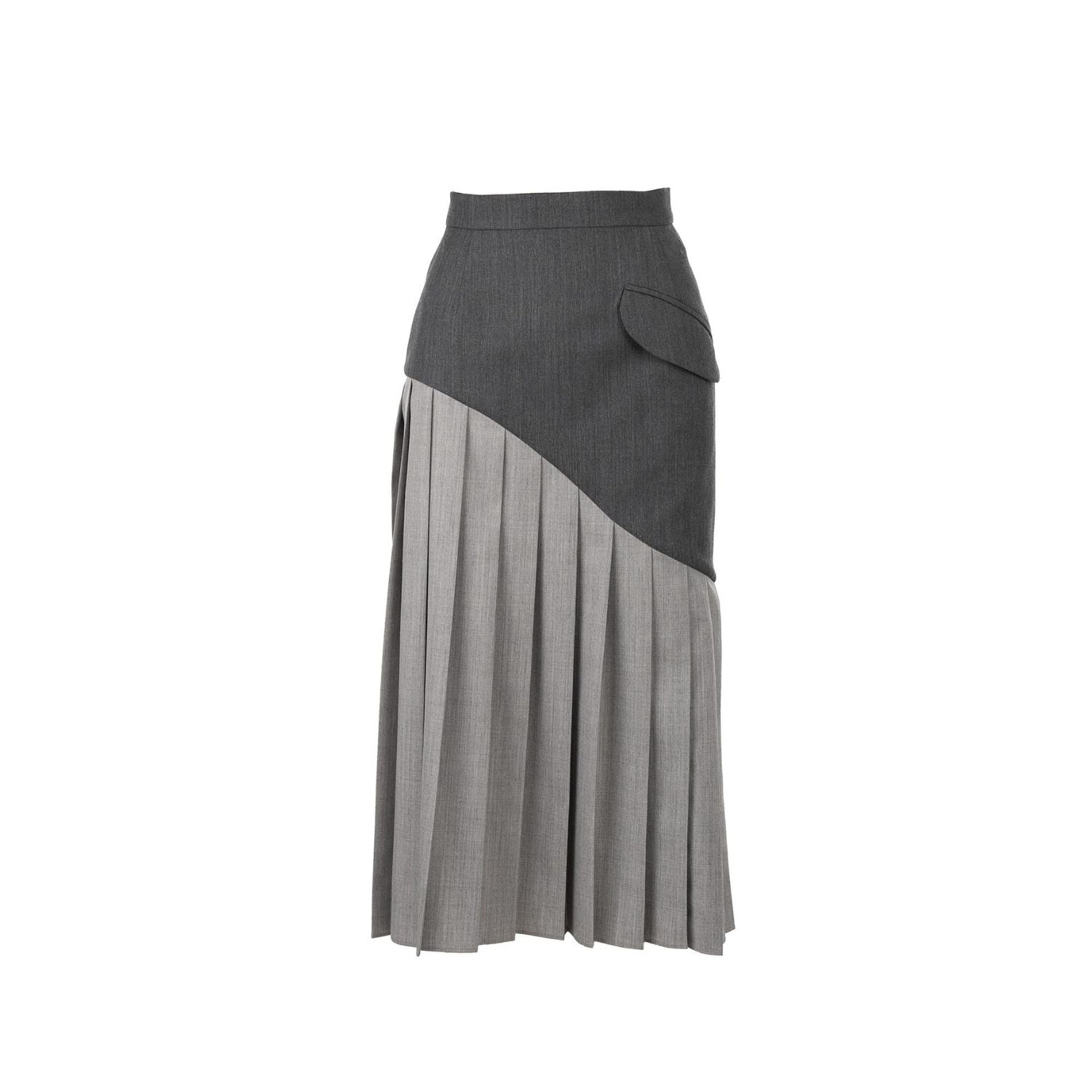 Plisseerseelik Noa - halli mix 1