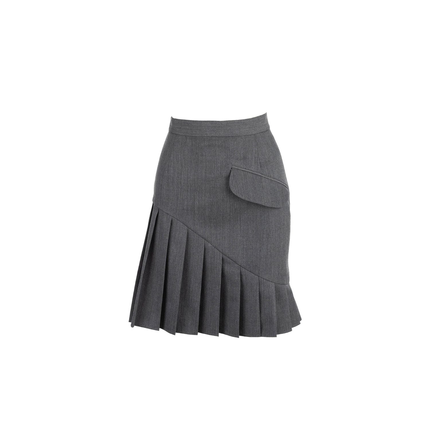 Plisseerseelik Noa - mini, tumehall