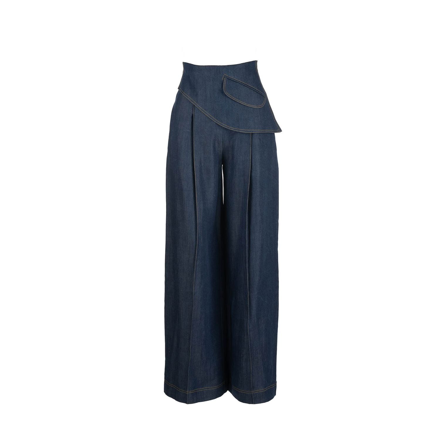 Denim pants - dark blue