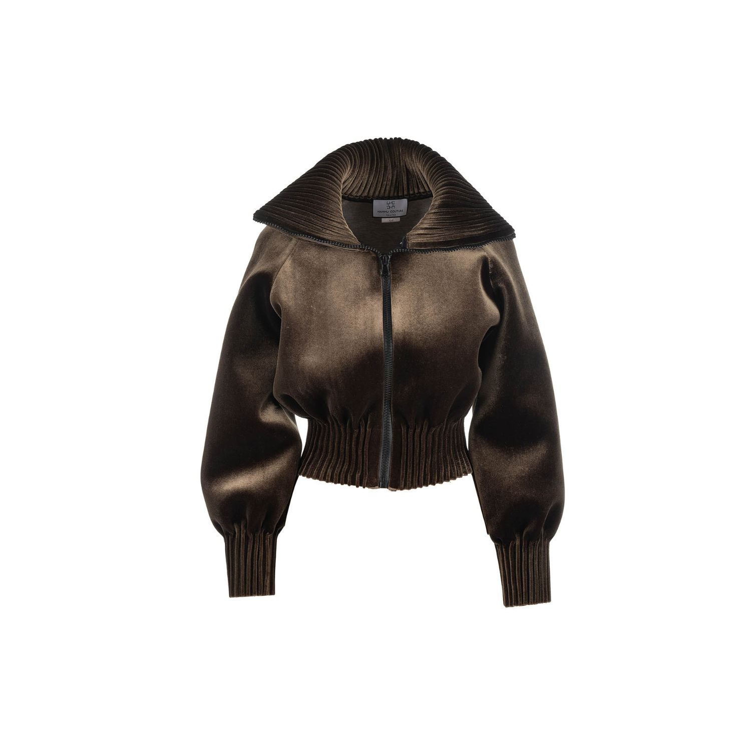Velvet bomber - green
