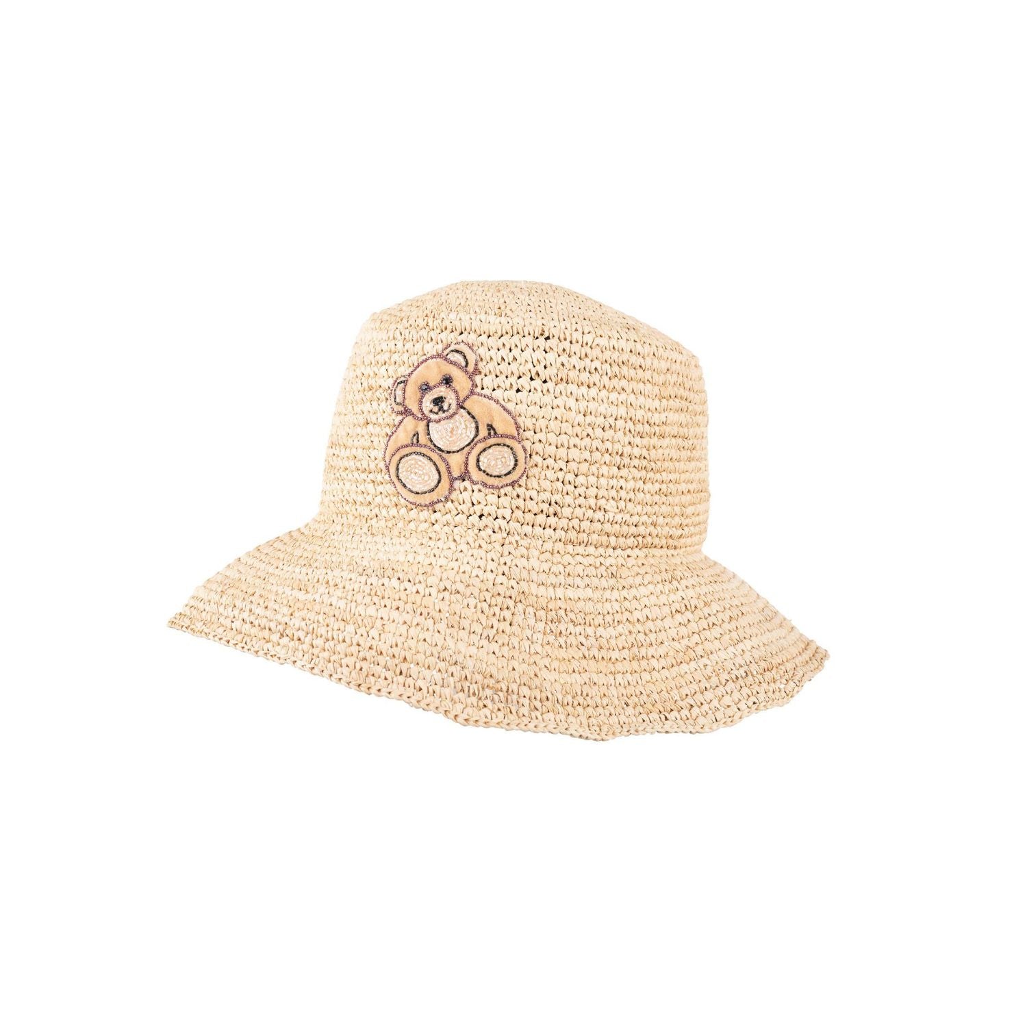 Straw bucket hat